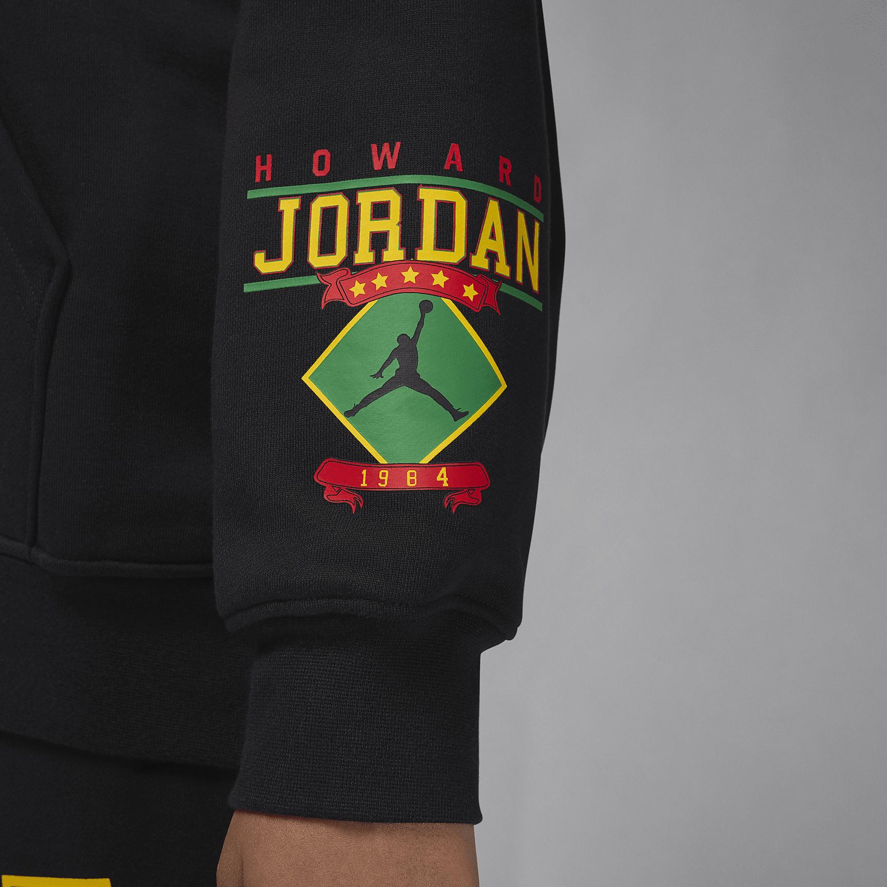 Jordan x Howard University Men's Fleece Pullover Hoodie Product Image