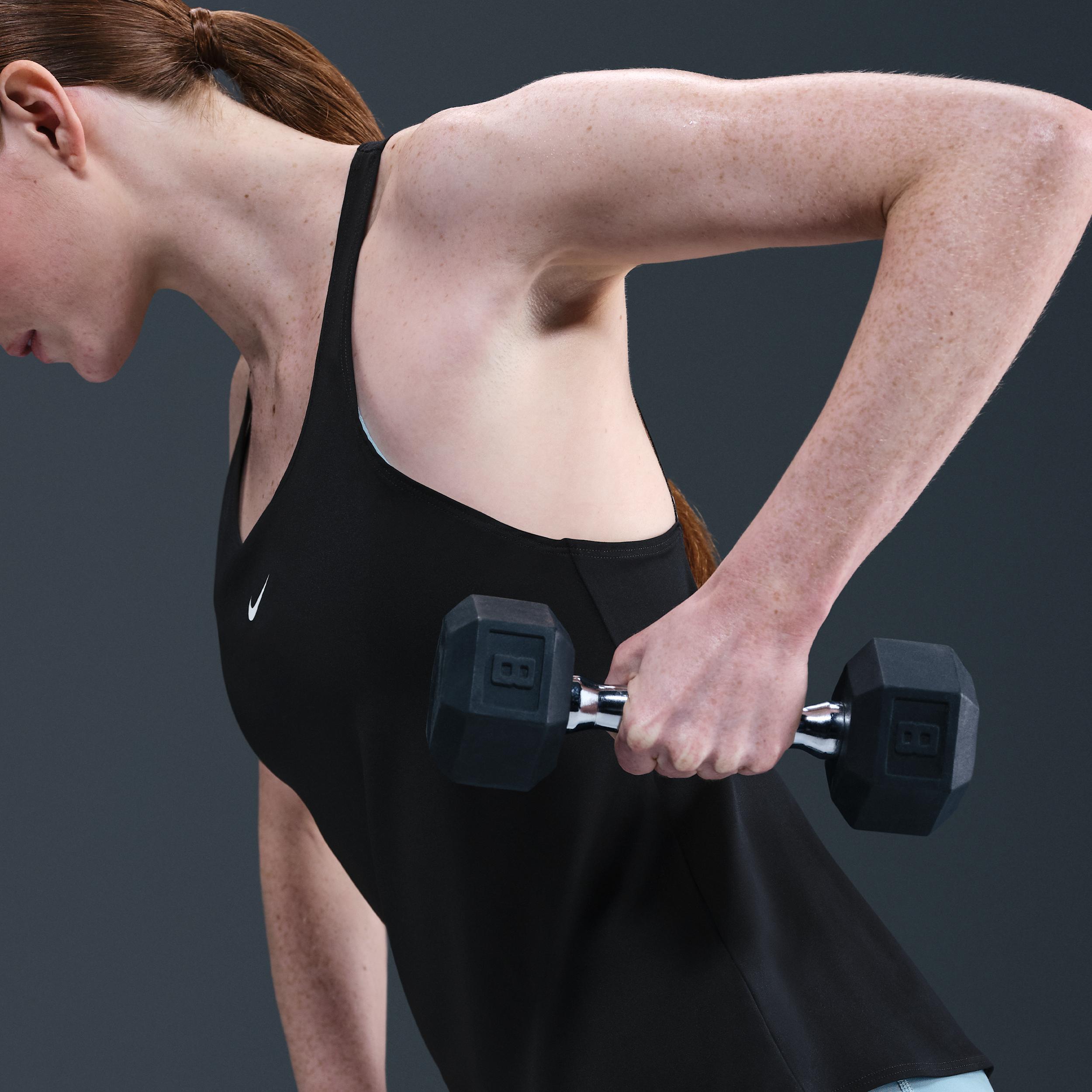 Womens Nike Pro Dri-FIT Tank Top | IB9900-010 Product Image