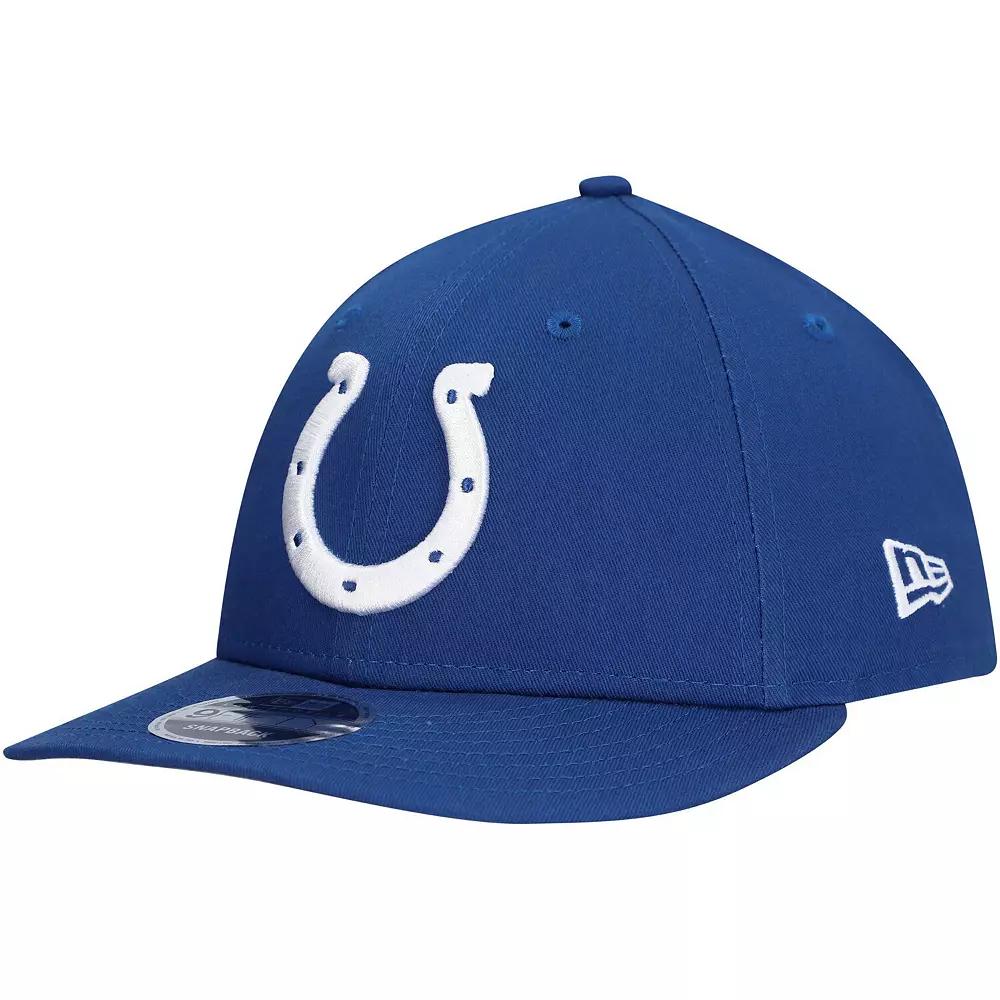 Men's New Era Royal Indianapolis Colts Main Low Profile 9FIFTY Snapback Hat, Blue Product Image
