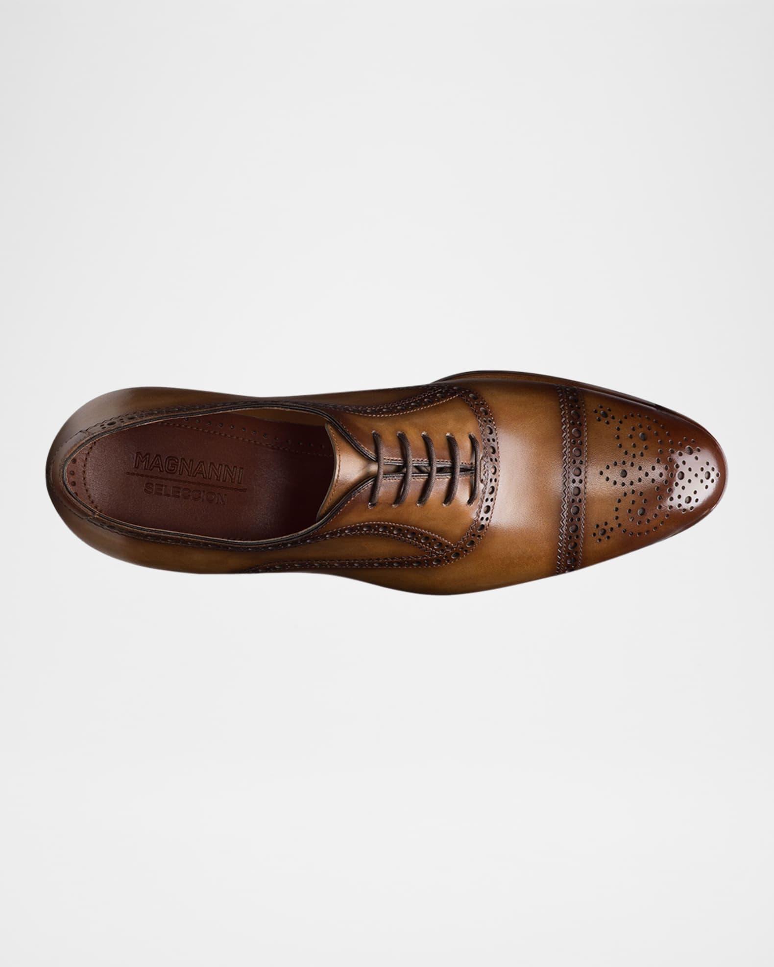 Men's Lincoln Brogue Leather Oxfords Product Image