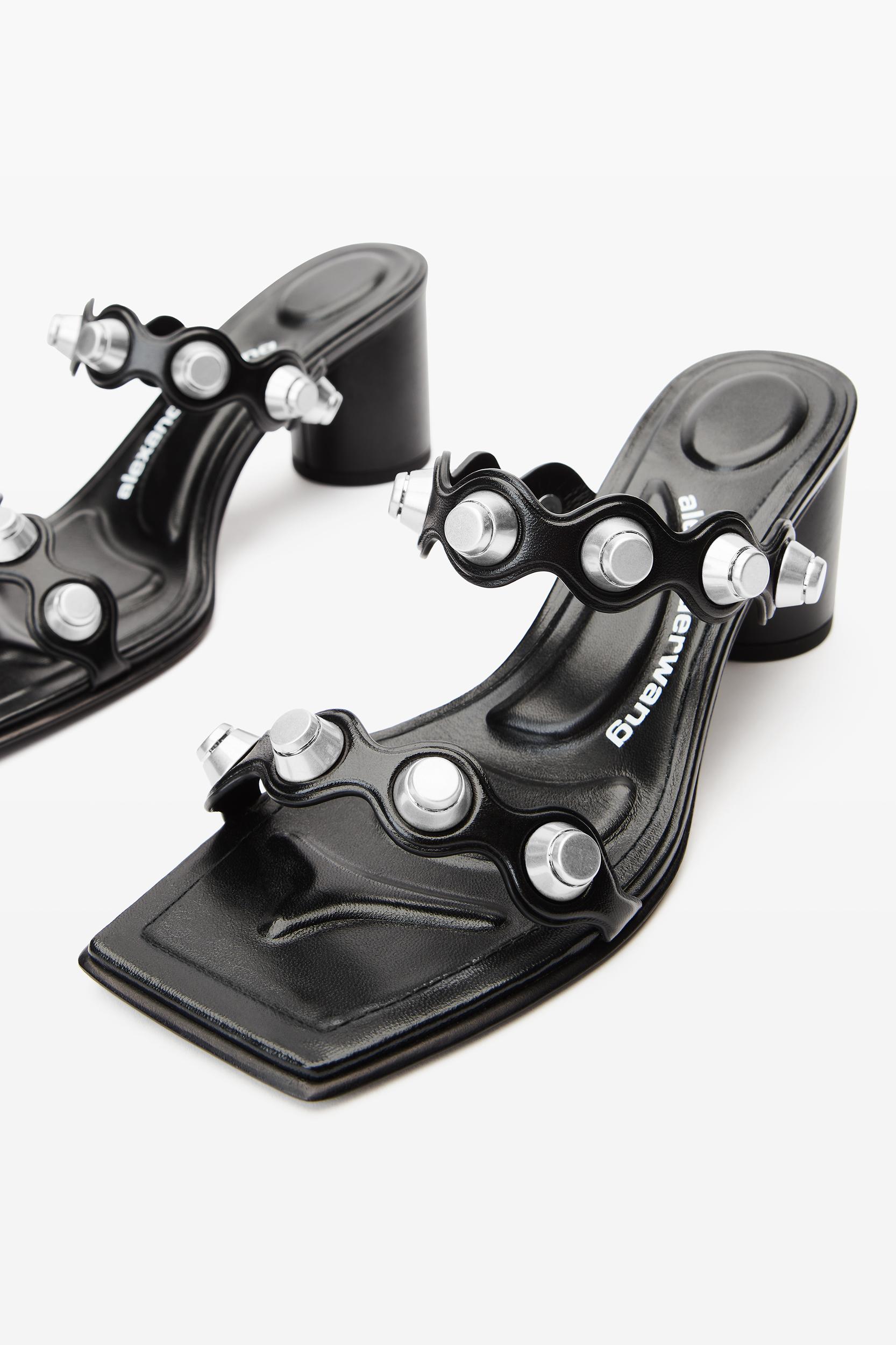 Rexa 65mm Sandal In Leather Product Image