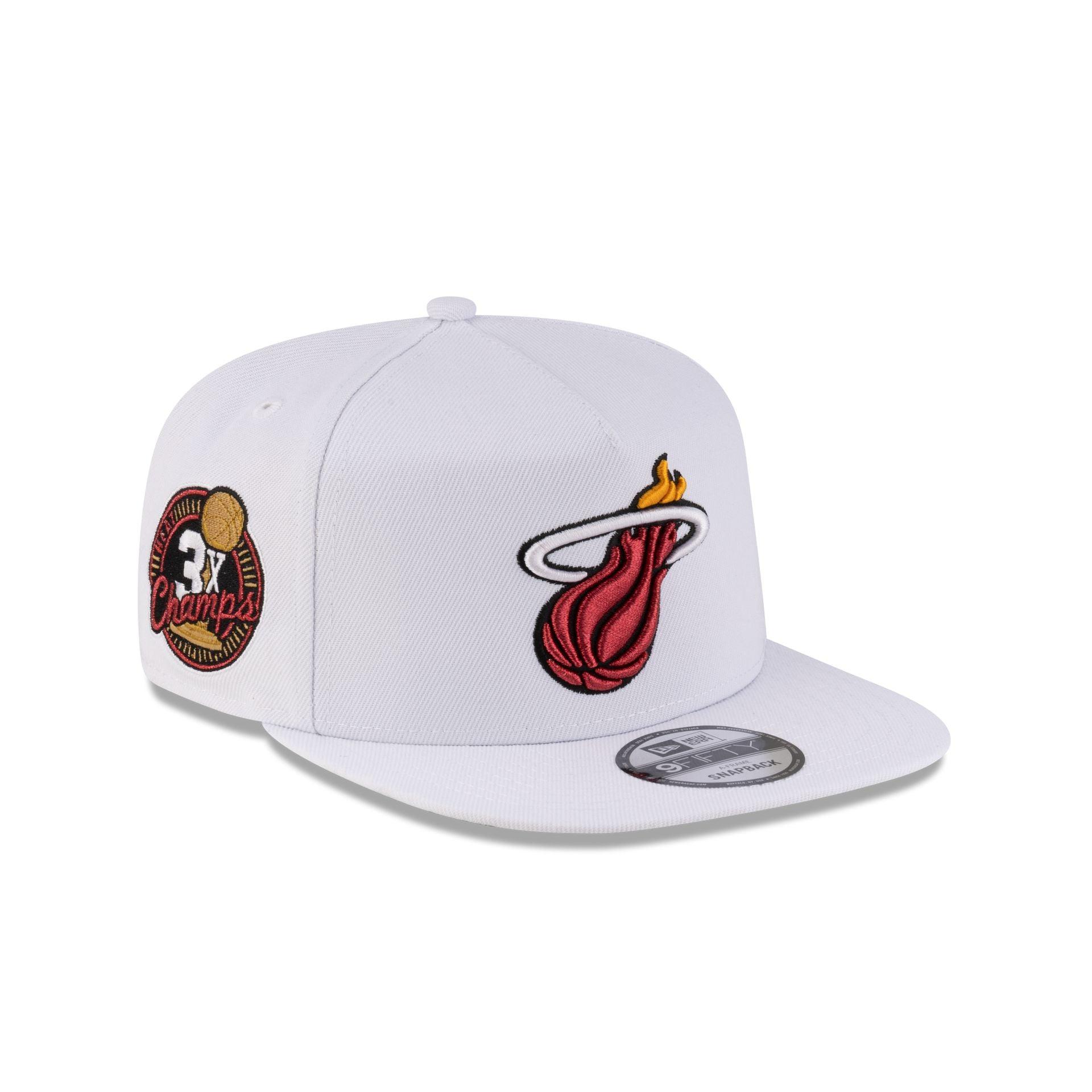 Miami Heat Champions 9FIFTY A-Frame Snapback Hat Male Product Image