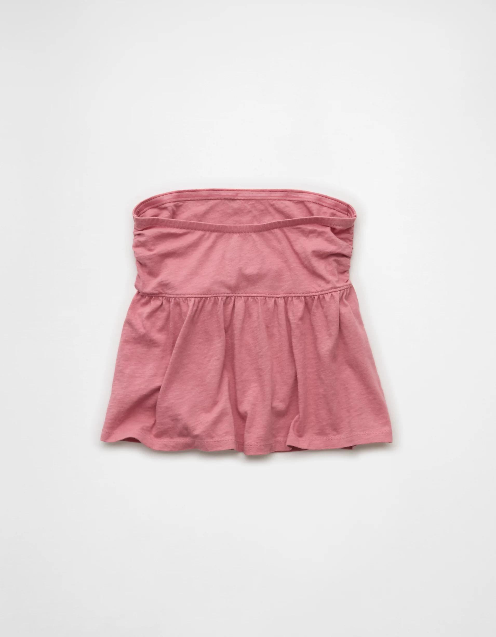 AE Sunchaser Knit Babydoll Tube Top Product Image