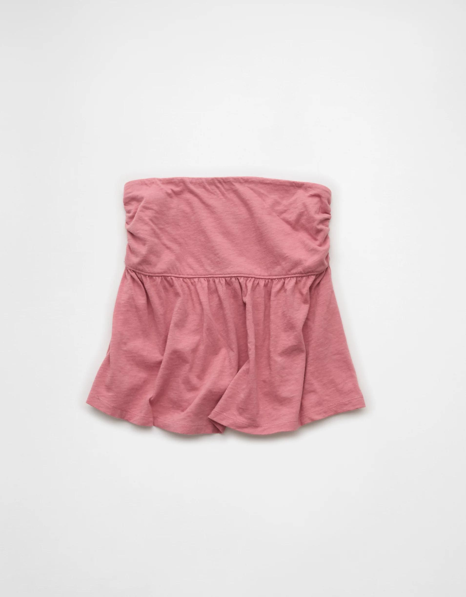 AE Sunchaser Knit Babydoll Tube Top Product Image