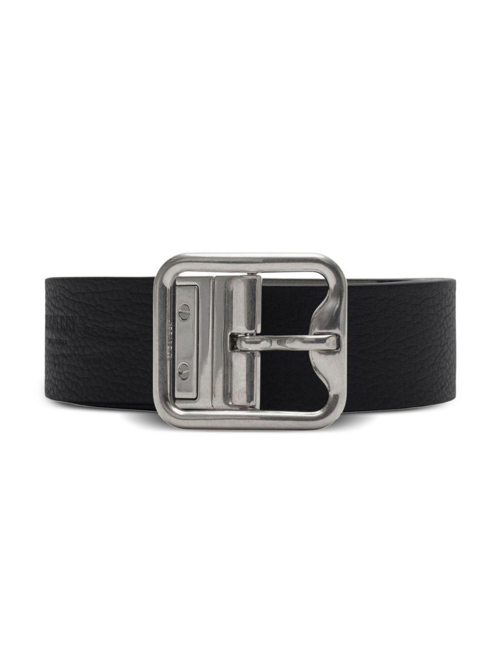 Reversible Check Buckle Belt Product Image