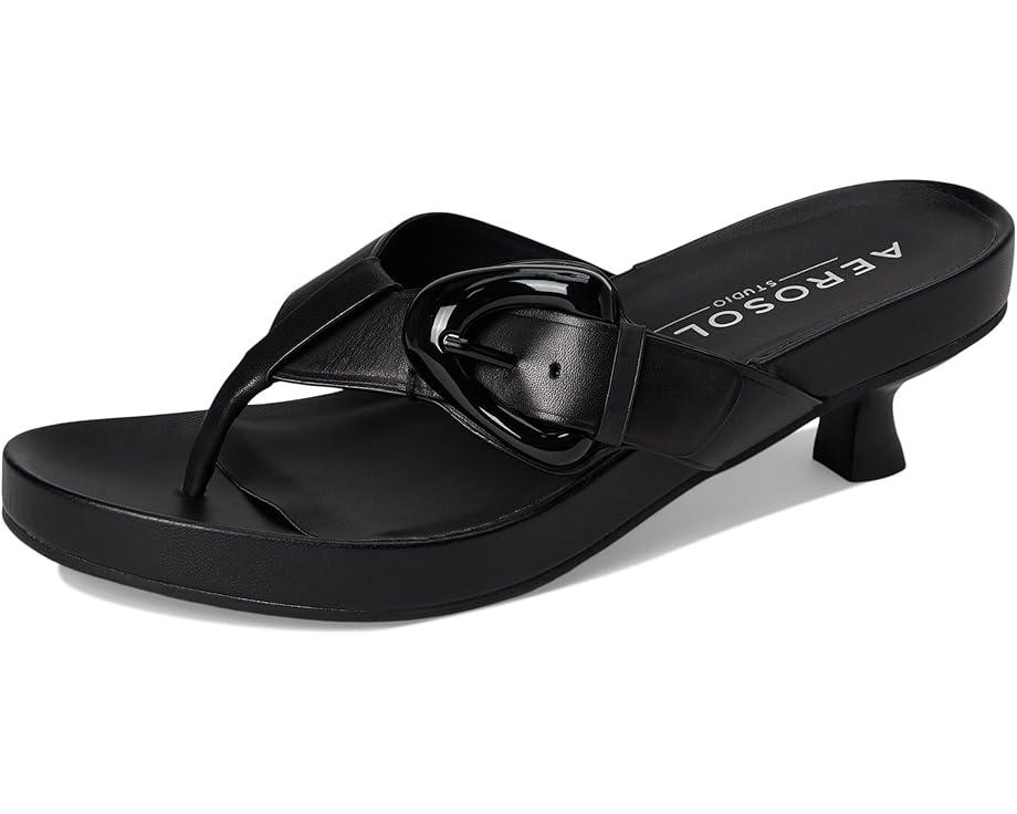 Lina Thong Kitten Heel Sandals Product Image