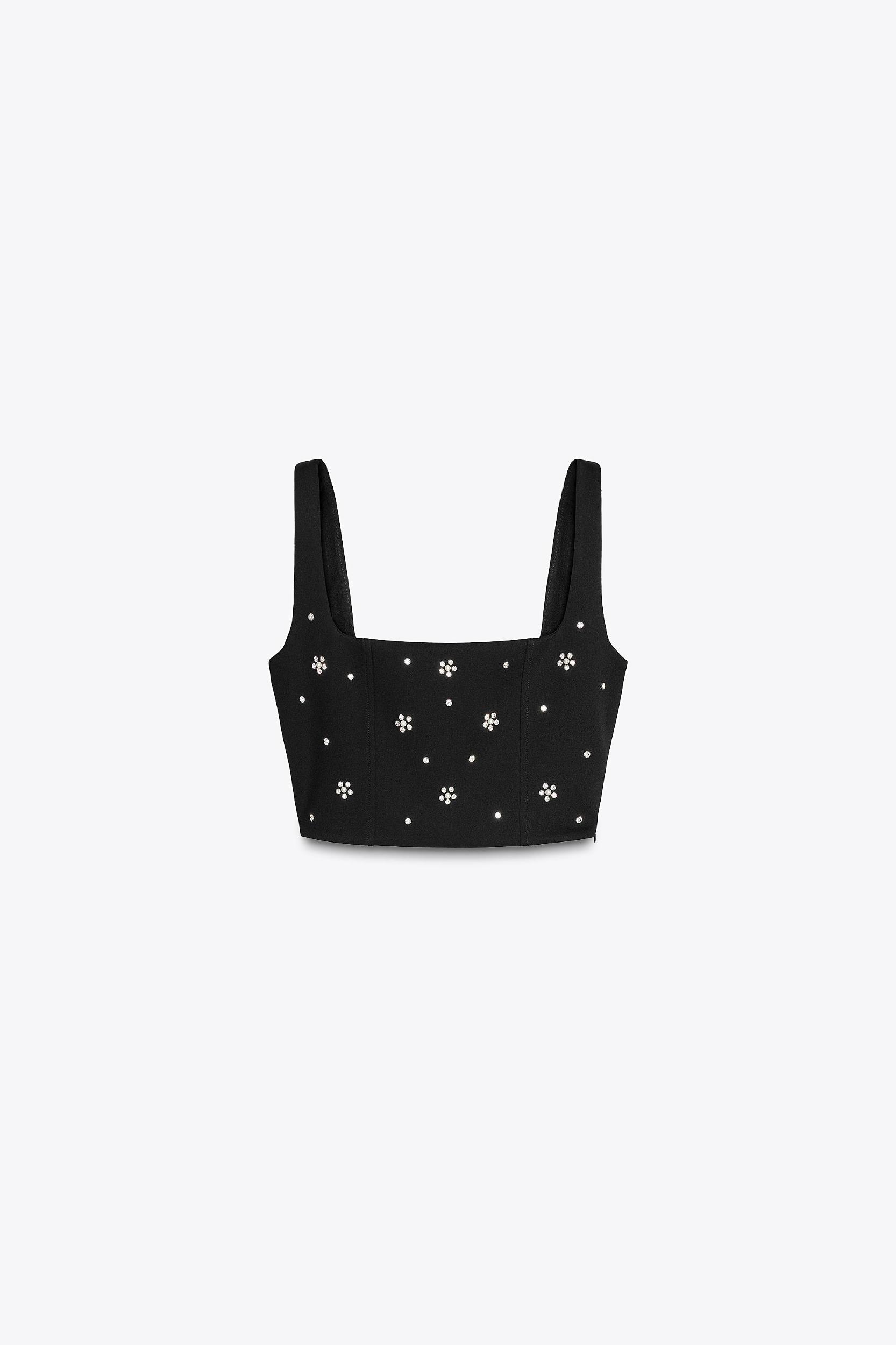 JEWEL CROP TOP Product Image