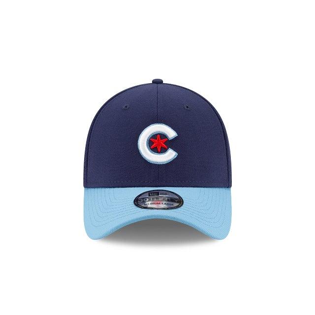 Chicago Cubs City Connect 39THIRTY Stretch Fit Hat Male Product Image