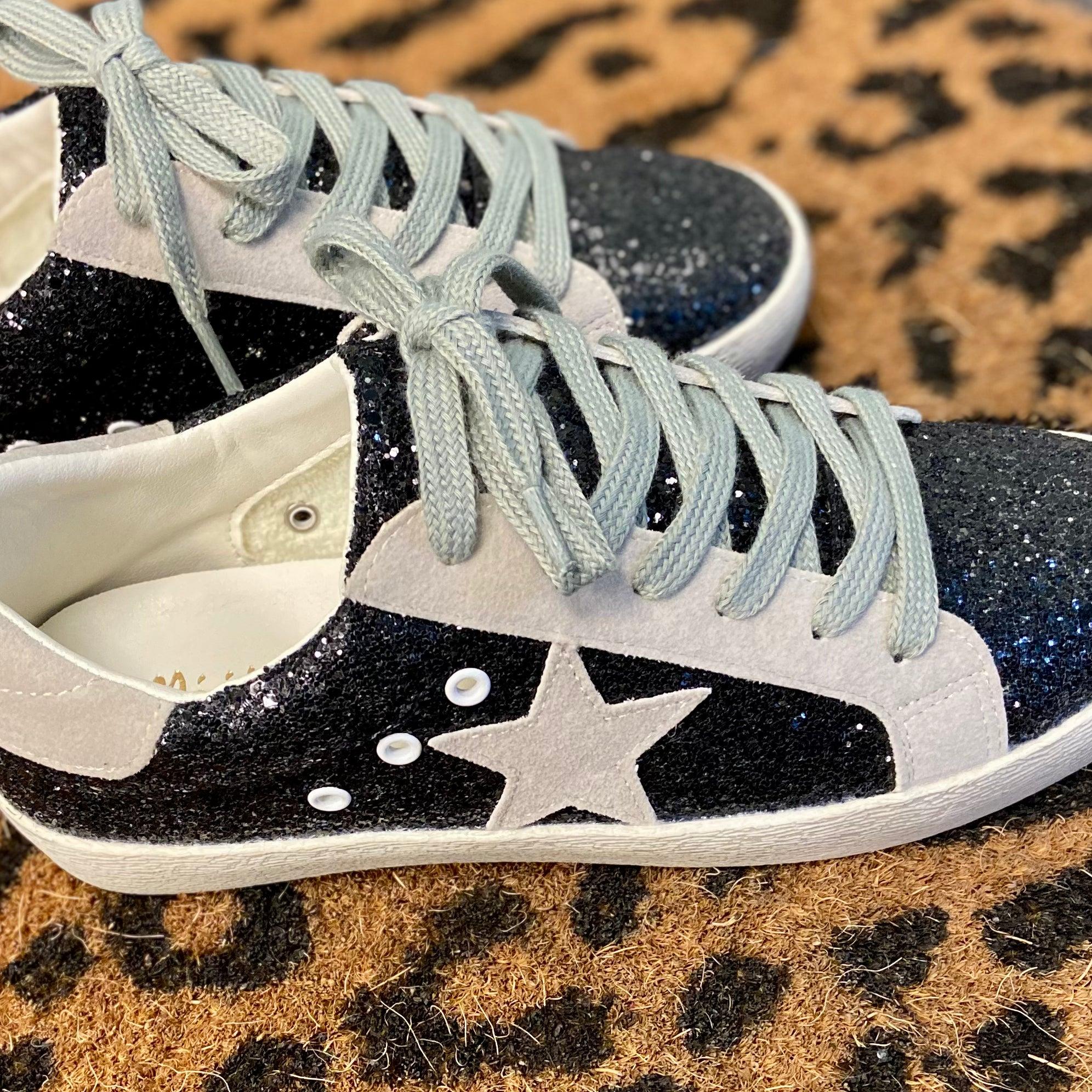 Midnight Glazed Star Sneakers* Product Image