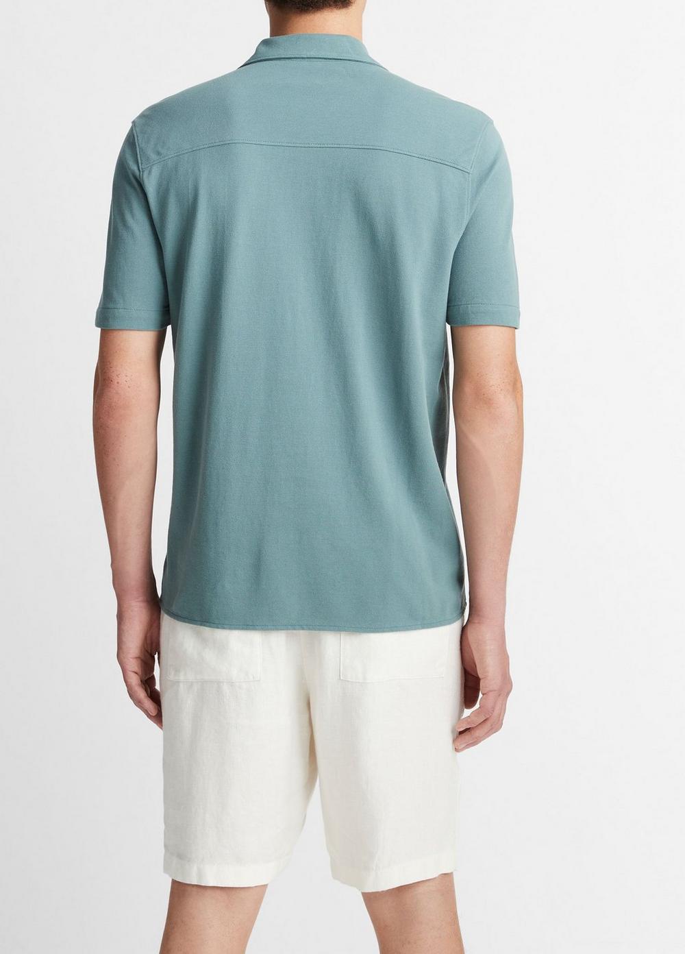 Cotton Piqué Cabana Shirt Product Image