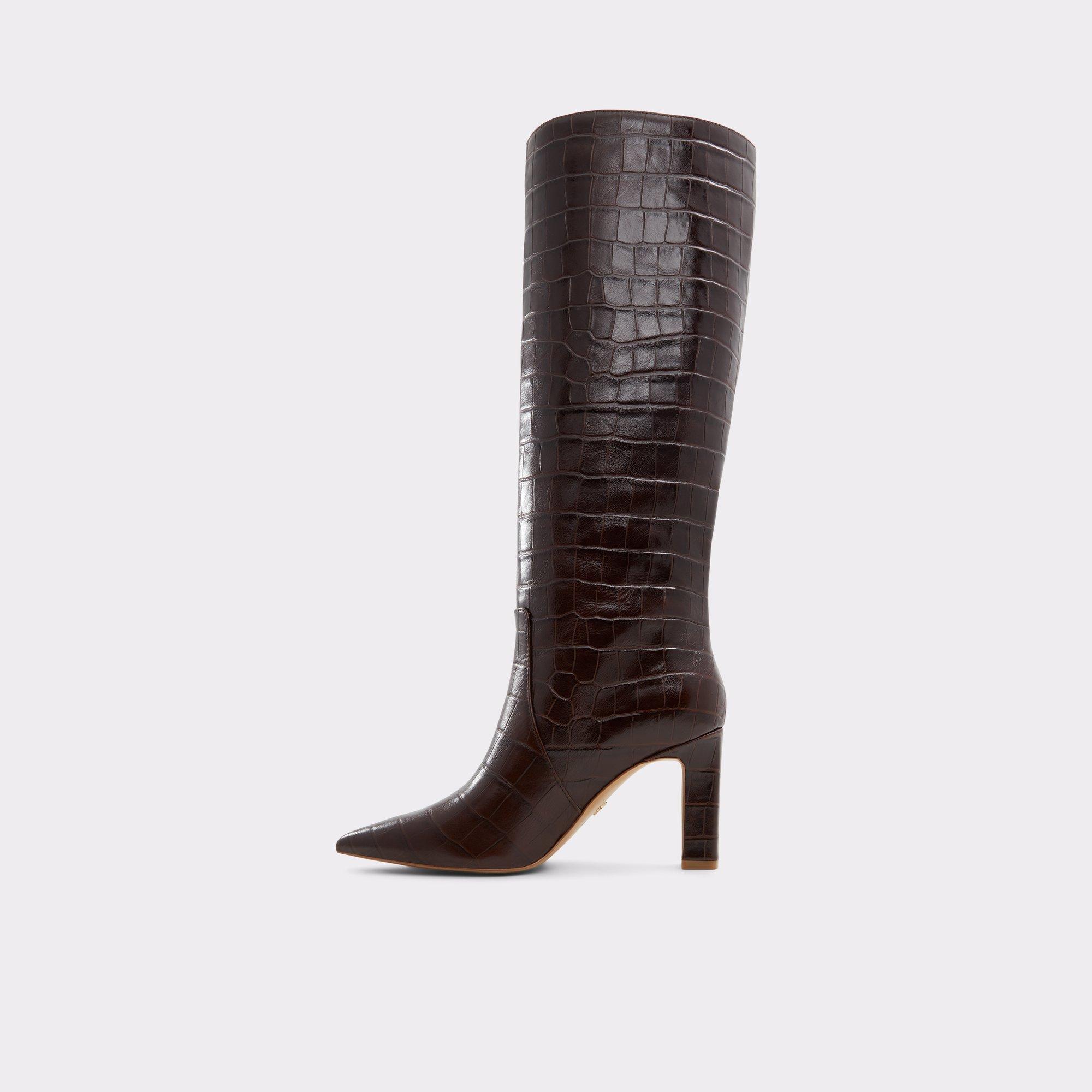 Cadigoder Dark Brown Women's Dress boots | ALDO US Product Image
