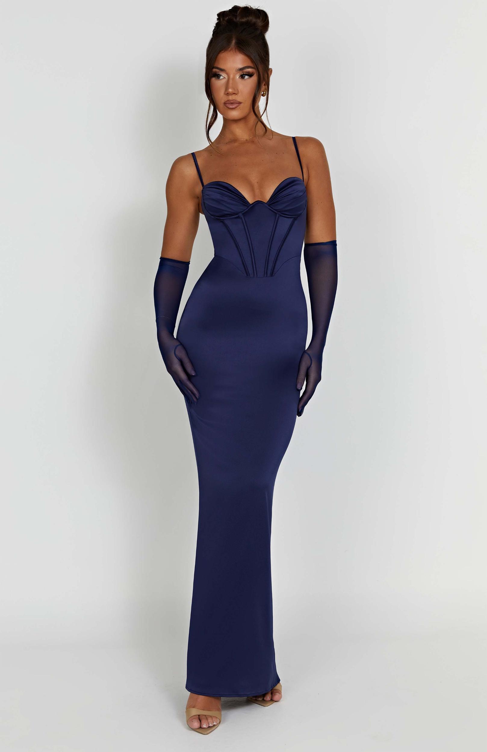 Onika Maxi Dress - Navy Product Image