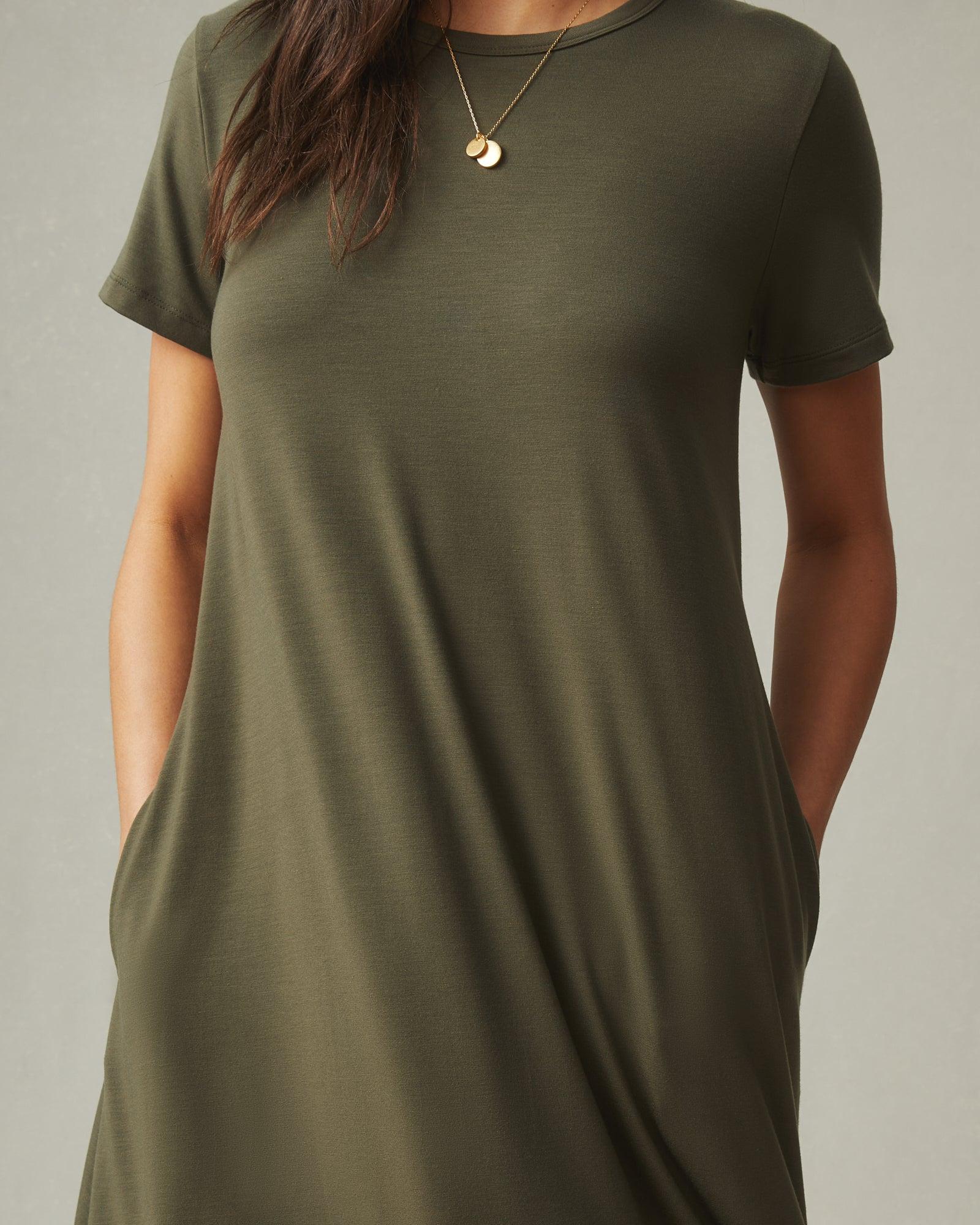 Women's Flex Maxi Dress - Olive Product Image