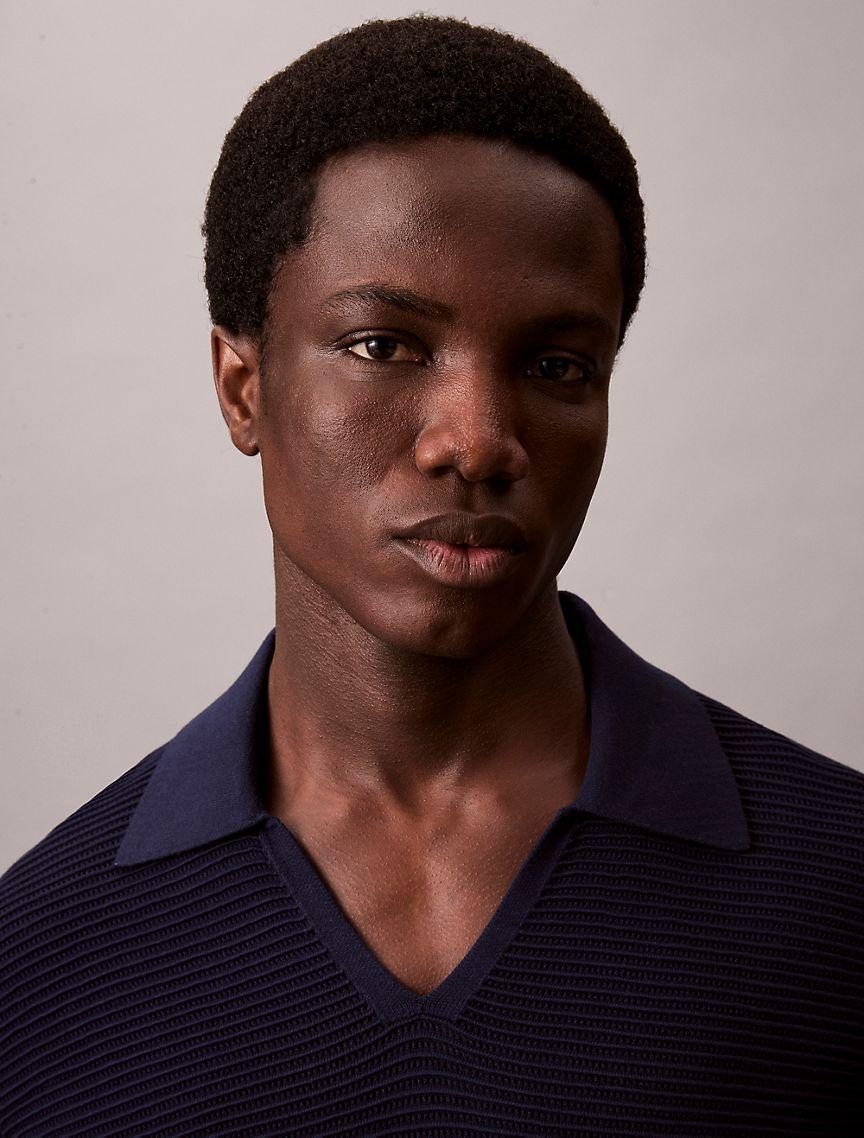 Tech Knit Sweater Polo Shirt Product Image