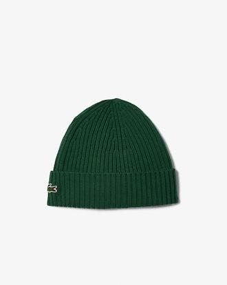 Rib Knit Brushed Wool Beanie Product Image