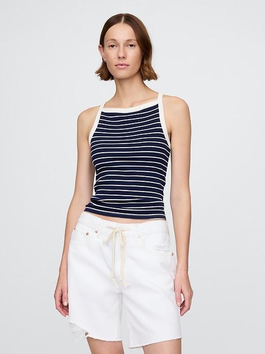 Modern Apron-Neck Tank Top Product Image