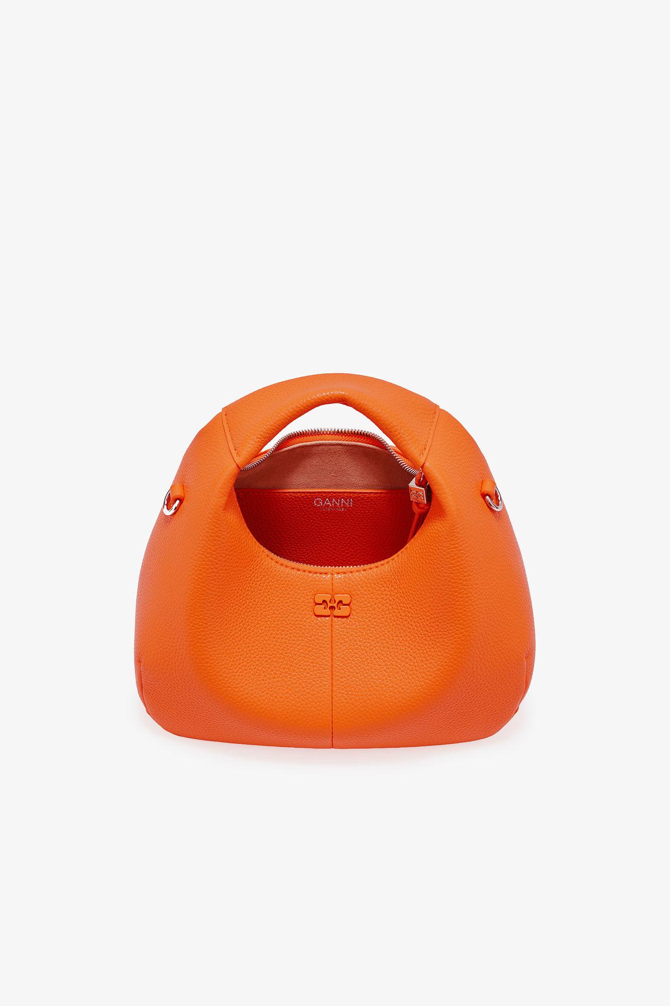Orange Mini Hobo Bag Product Image