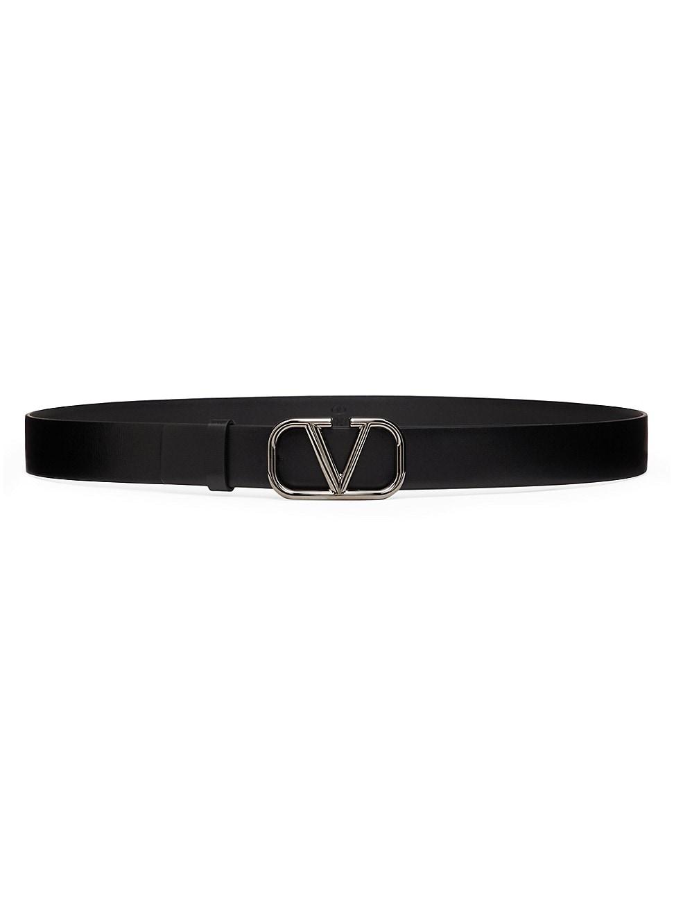 Mens VLogo Signature Calfskin Belt 30 MM Product Image