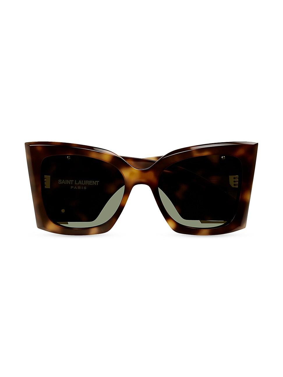 Womens Monogram Acetate 54MM Blaze Rectangular Sunglasses Product Image