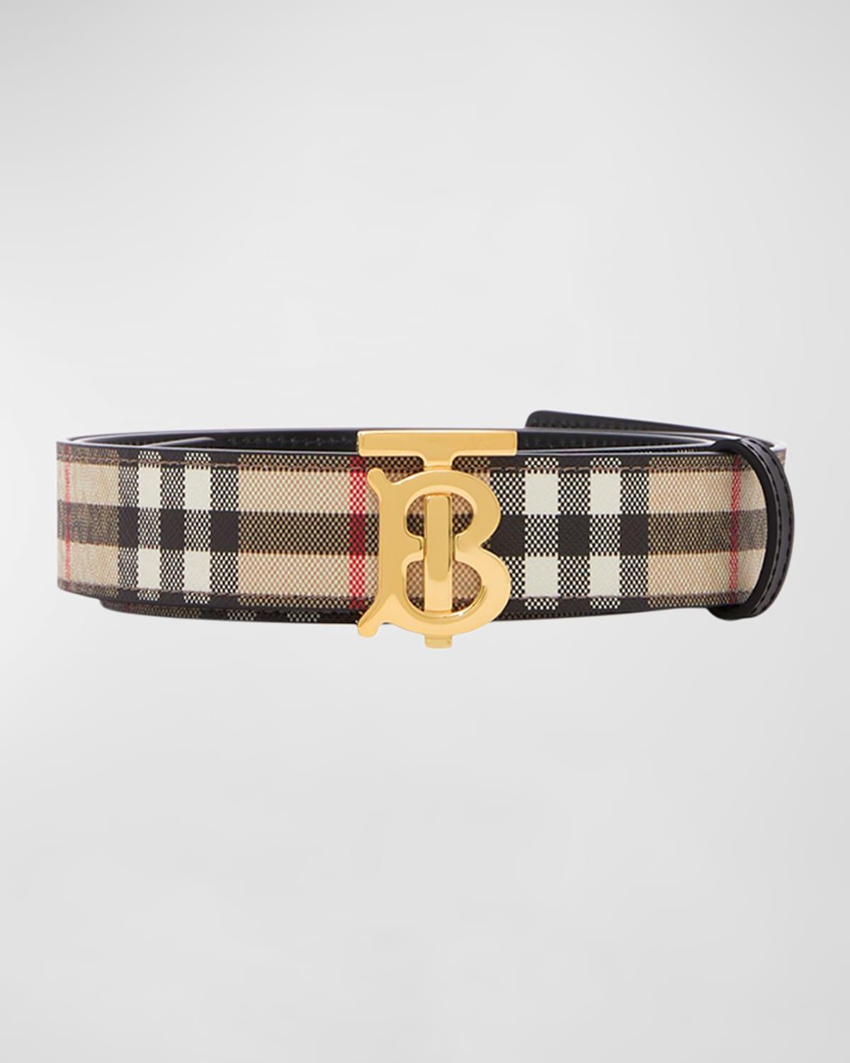 TB Check Reversible Medium Belt Product Image