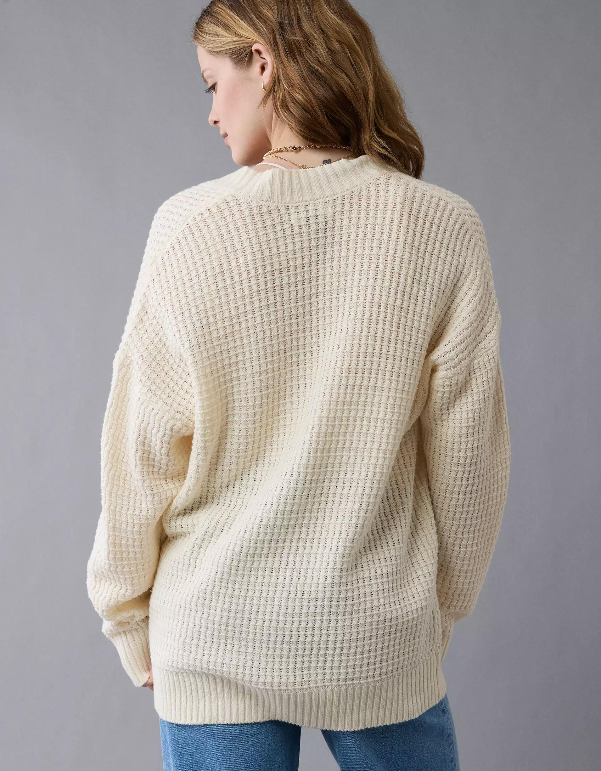 AE Open Stitch Cardigan Product Image