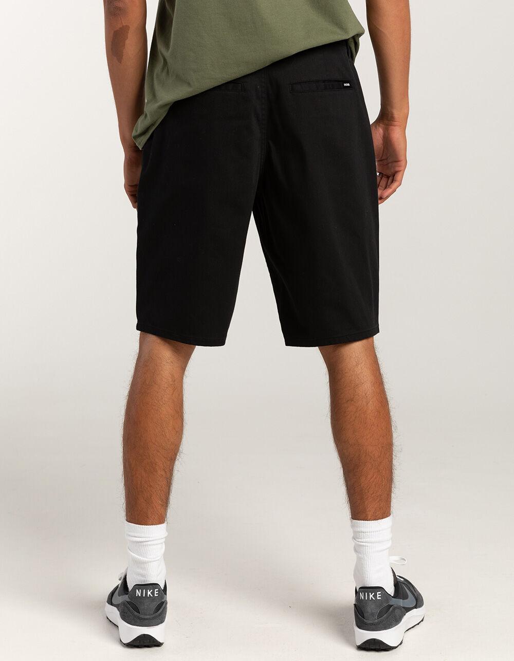 RSQ Mens Longer 12" Chino Shorts - BLACK Product Image