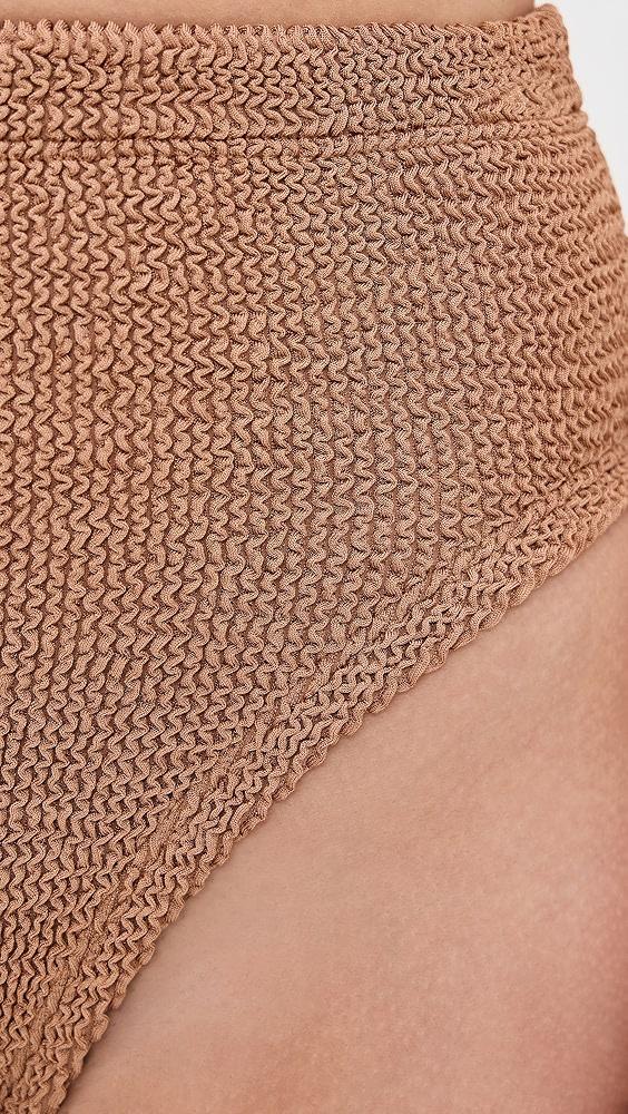 Hunza G High Waist Bikini Bottoms | Shopbop Product Image