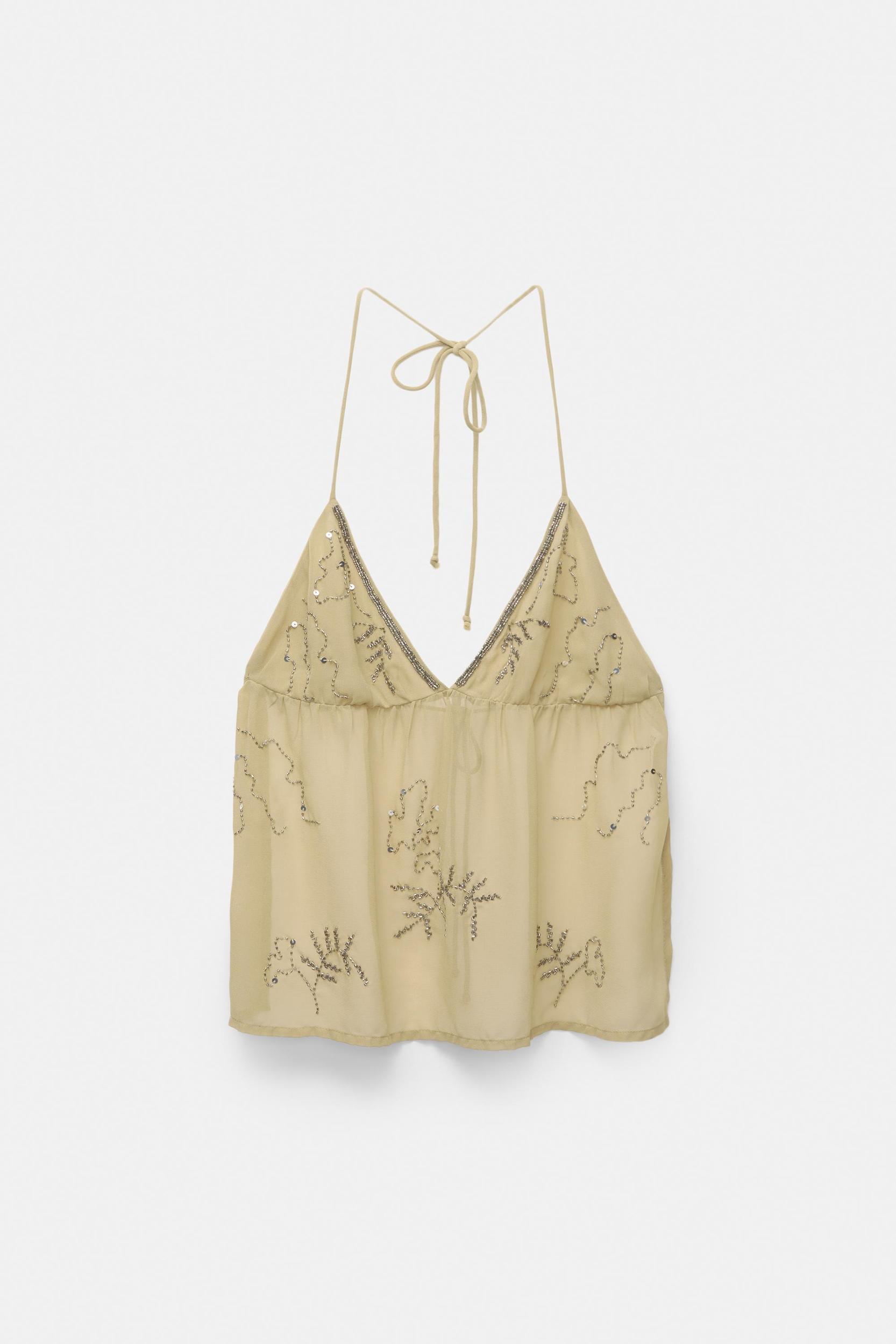 Open back strappy top Product Image