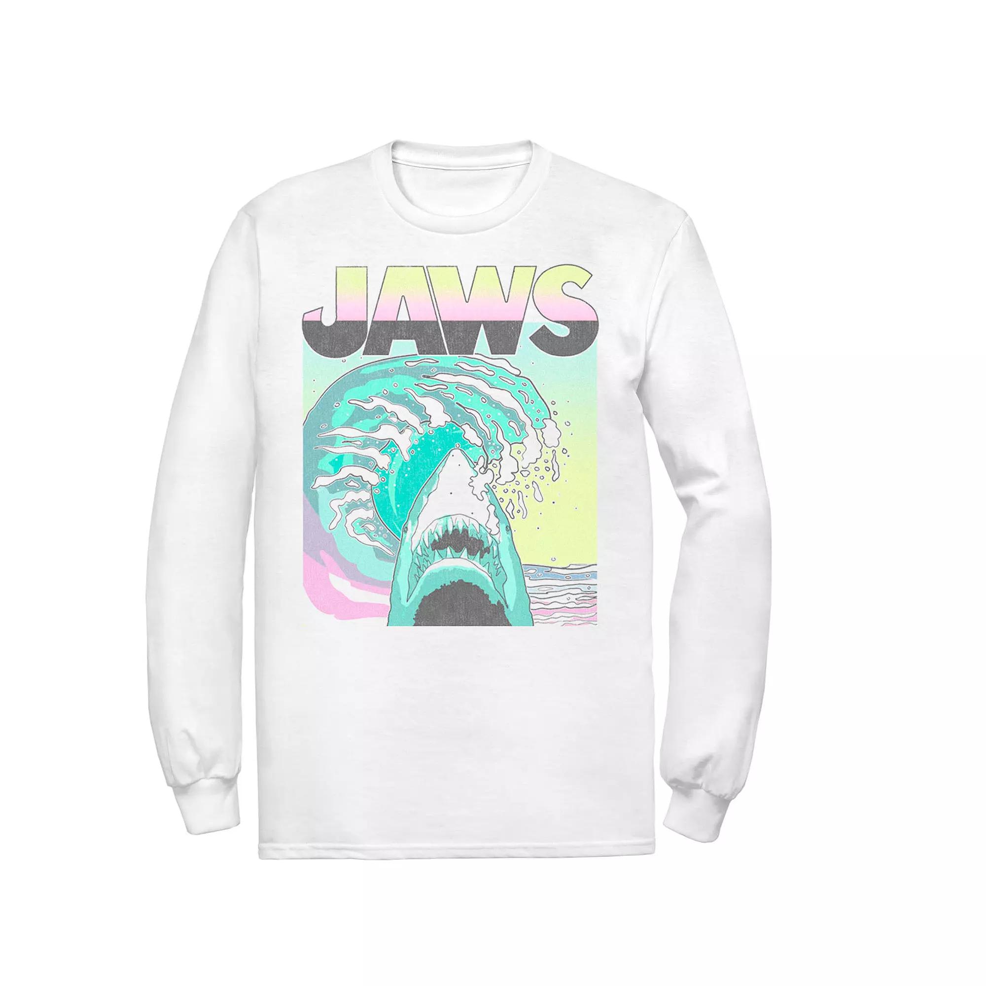Men's Jaws 80s Jaws Vintage Poster Tee,  Product Image