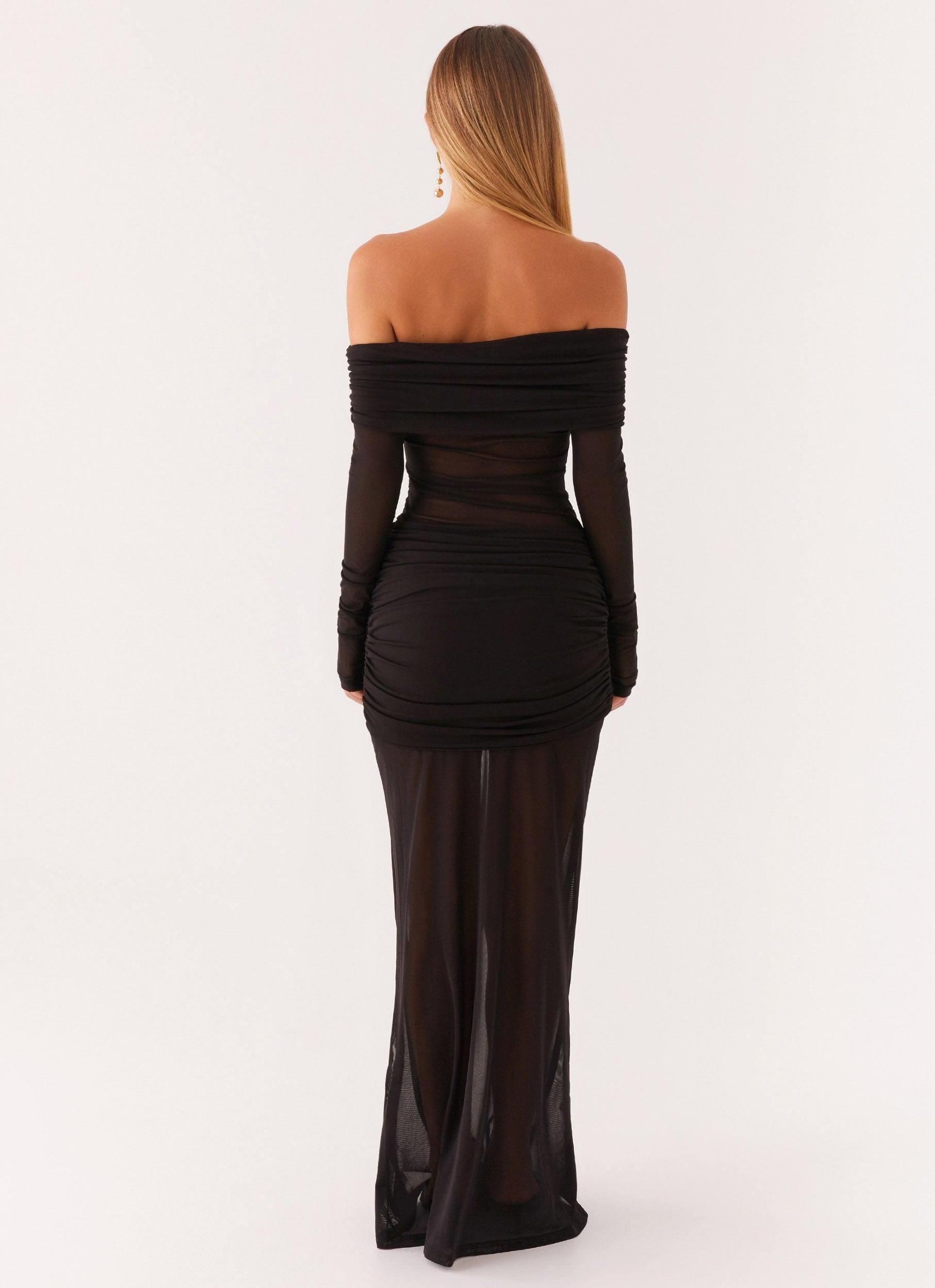 Liberty Maxi Dress - Black Product Image