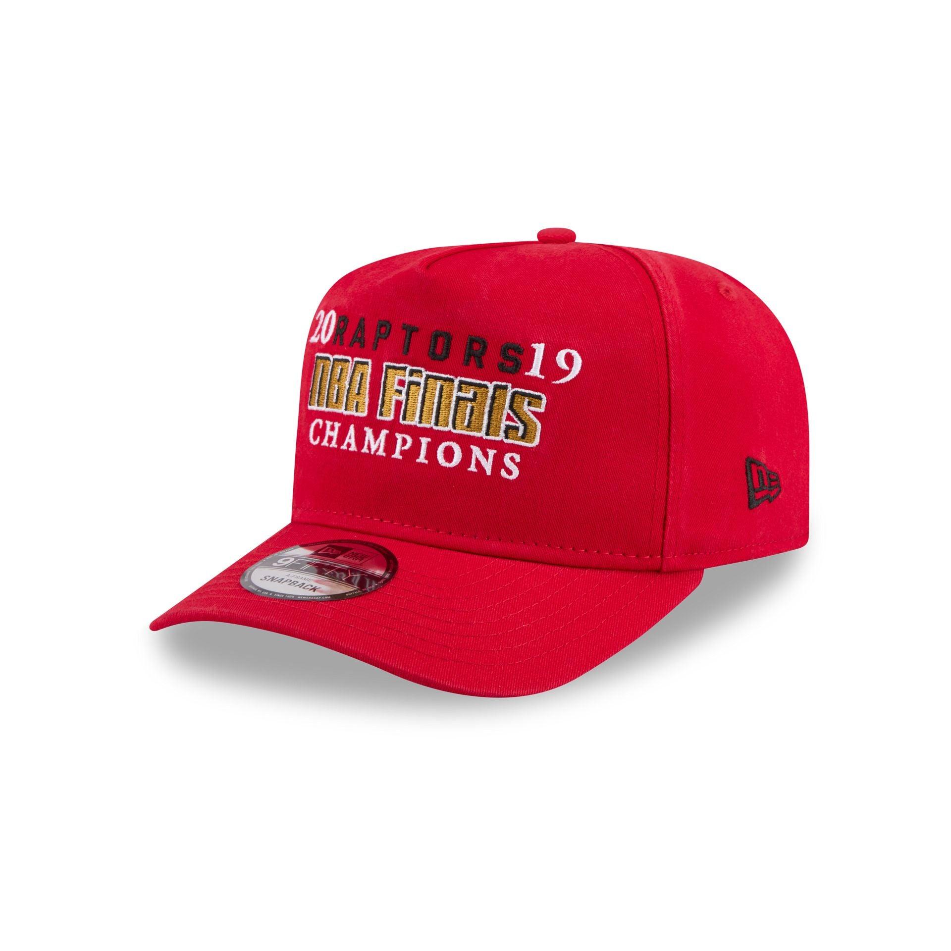 Toronto Raptors Historic Win 9FIFTY A-Frame Snapback Hat Male Product Image
