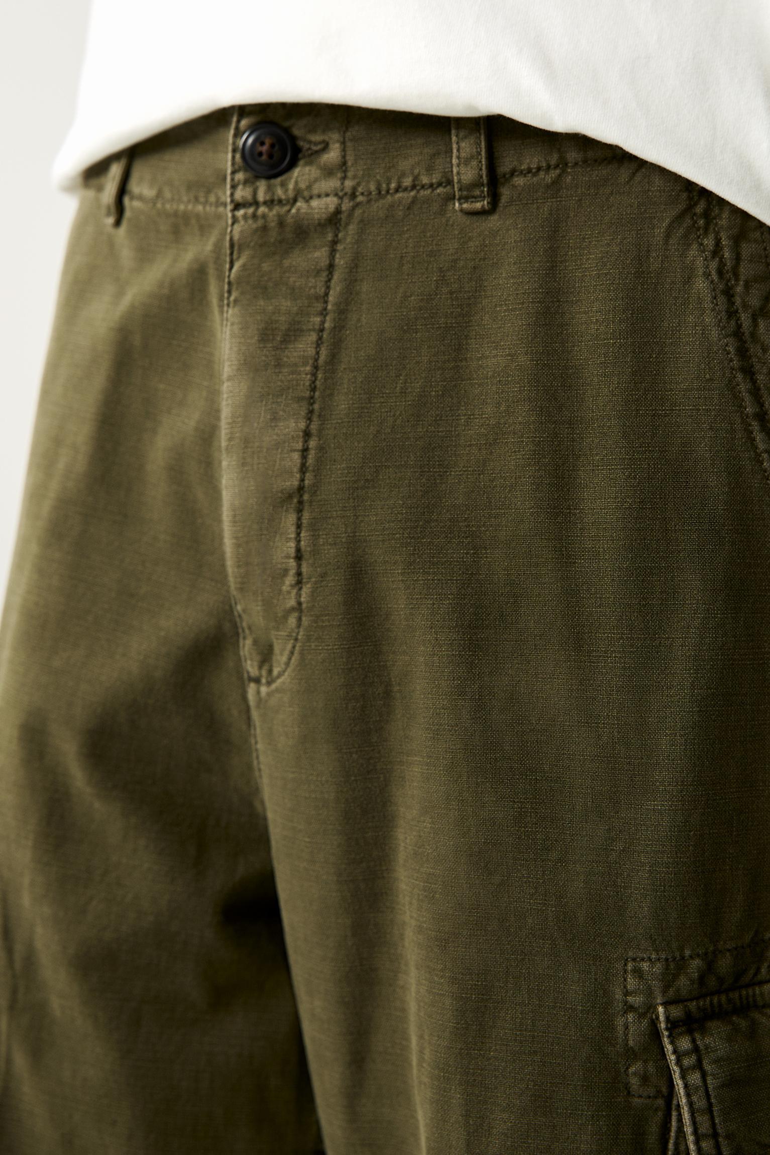 Washed baggy cargo pants Product Image