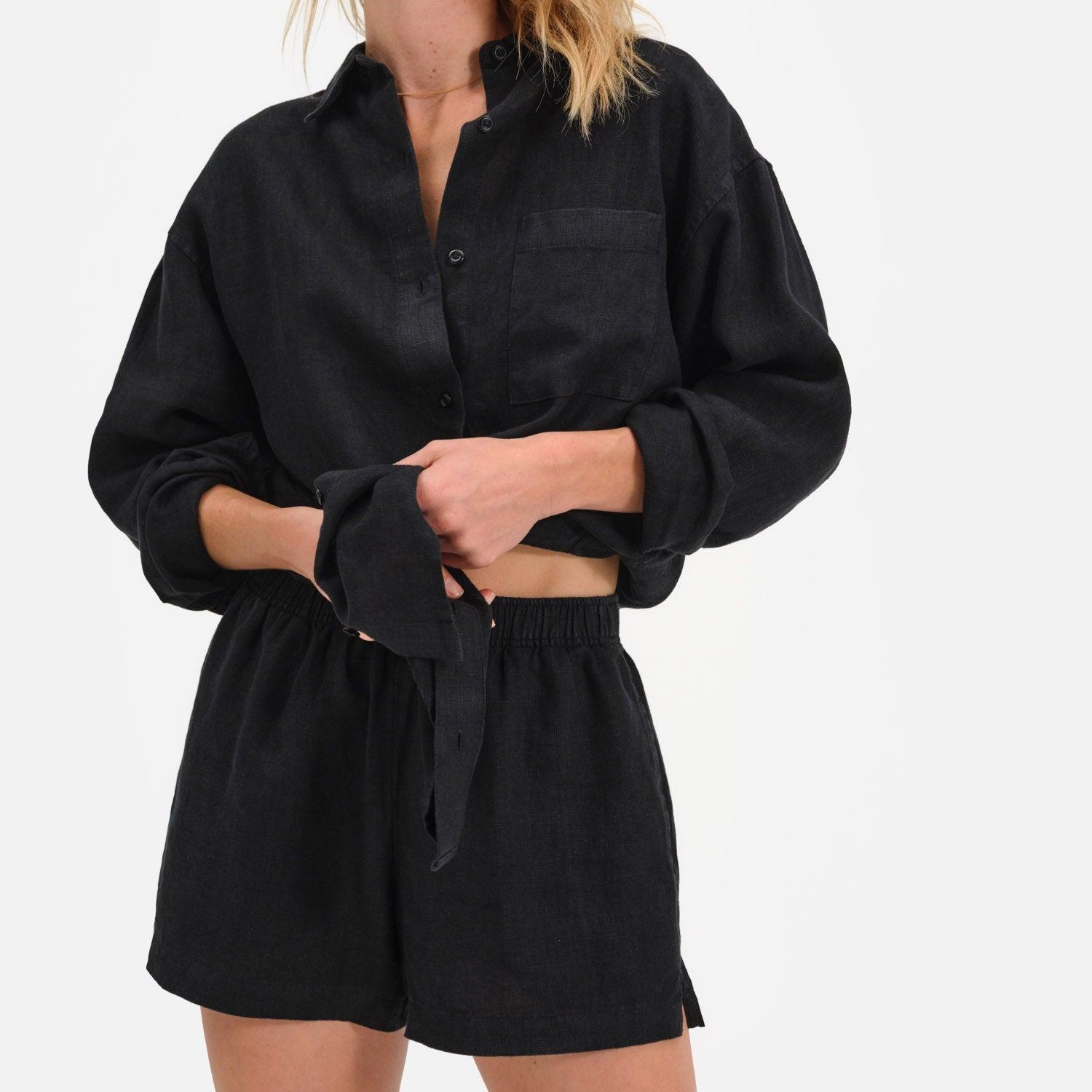 Organic Linen Short Female Product Image