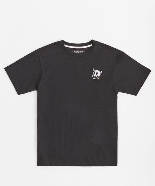 Crossbones Short Sleeve Tee - Black Product Image