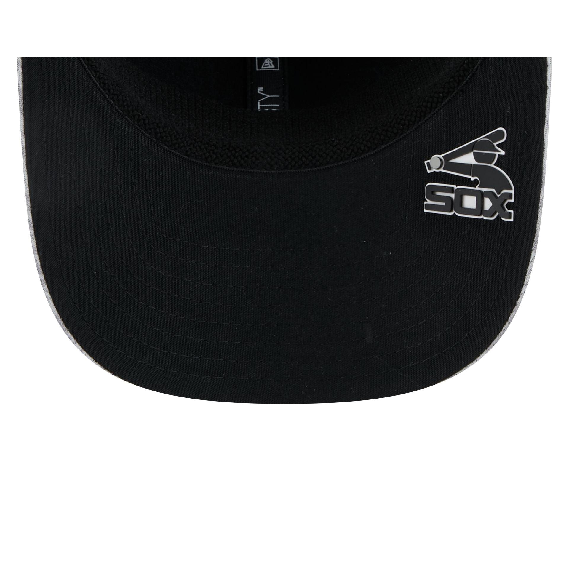 Chicago White Sox 2025 Clubhouse Gray 9SEVENTY Stretch-Snap Hat Male Product Image