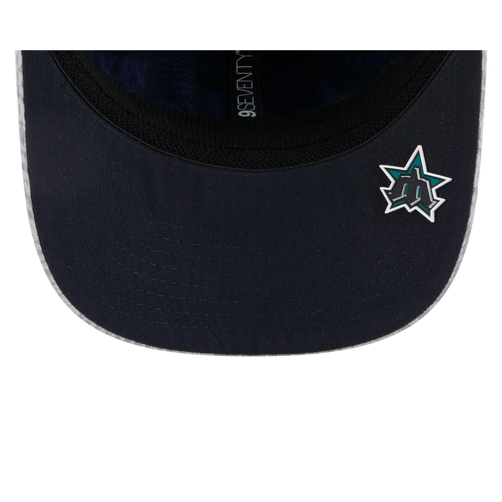 Seattle Mariners 2025 Clubhouse Gray 9SEVENTY Stretch-Snap Hat Male Product Image