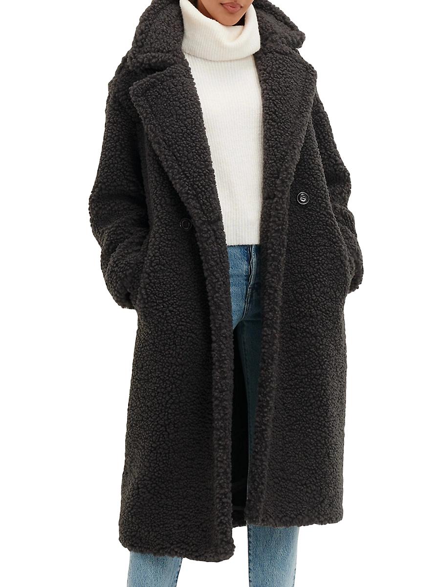 Ugg Gertrude Long Teddy Coat Product Image