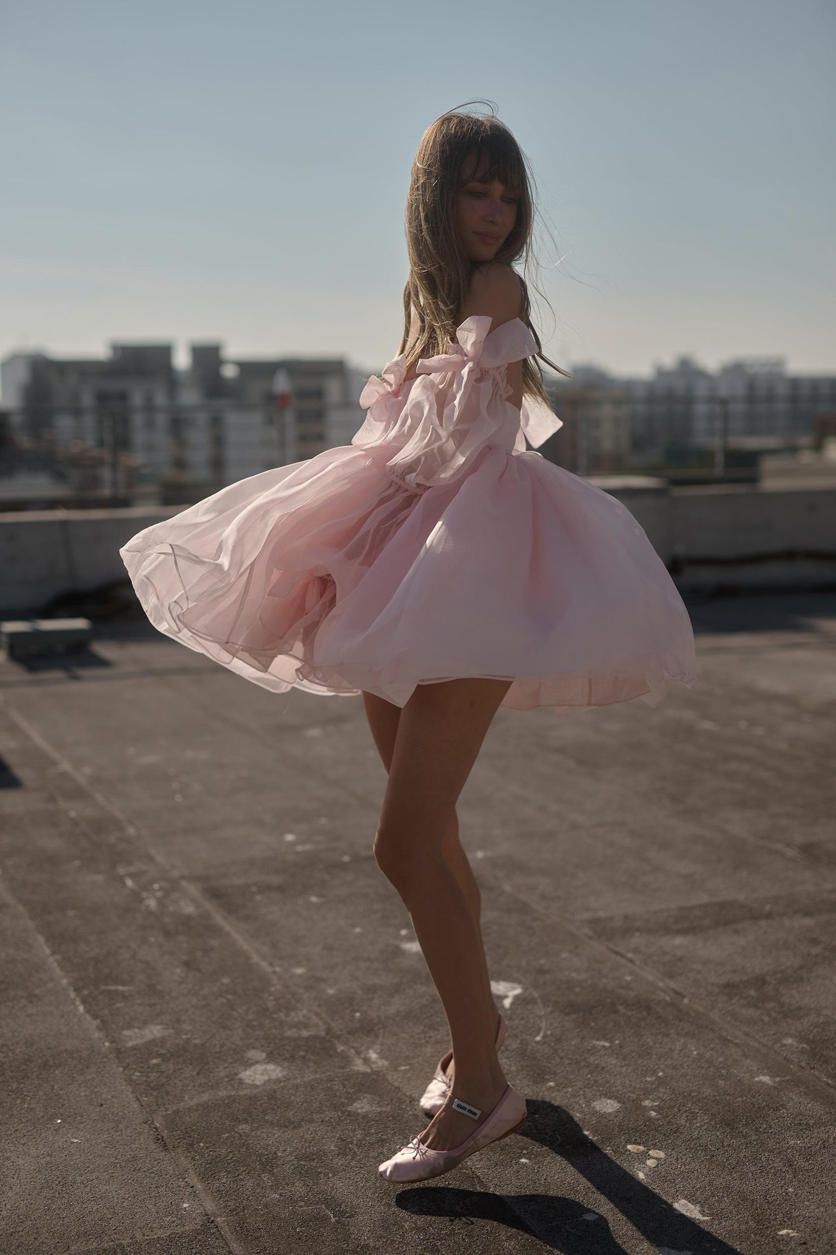 The Confection Silk Mini Mansion Dress Product Image