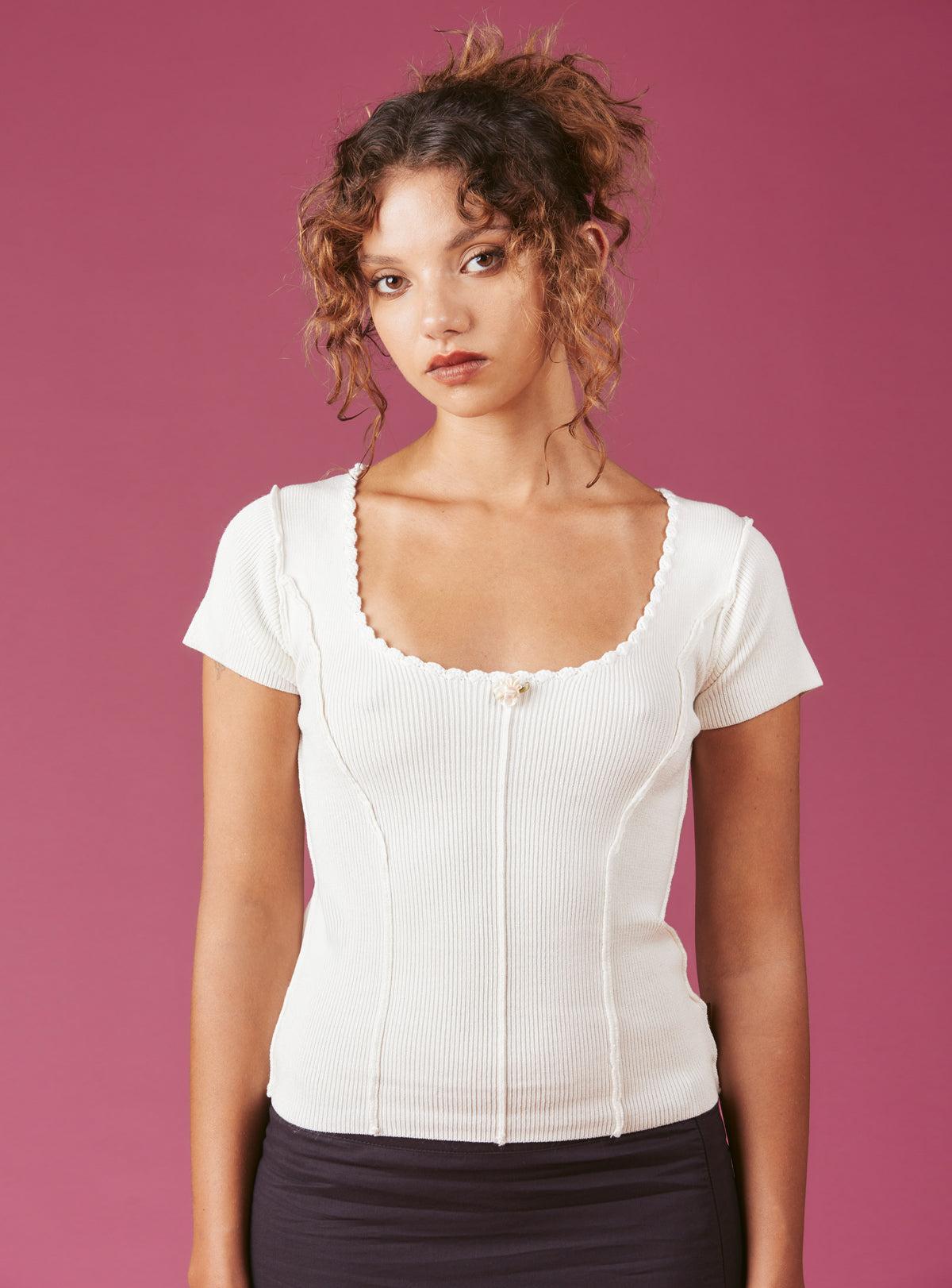 XAE Ribbed Top Female Product Image