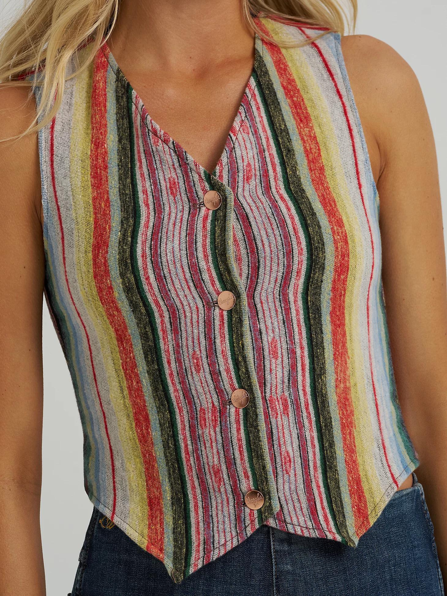 Wrangler x Lainey Wilson Rodeo Ben Jacquard Vest | Women's JACKETS & OUTERWEAR | Wrangler® Product Image