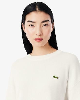 Moss Stitch Cotton Sweater Product Image