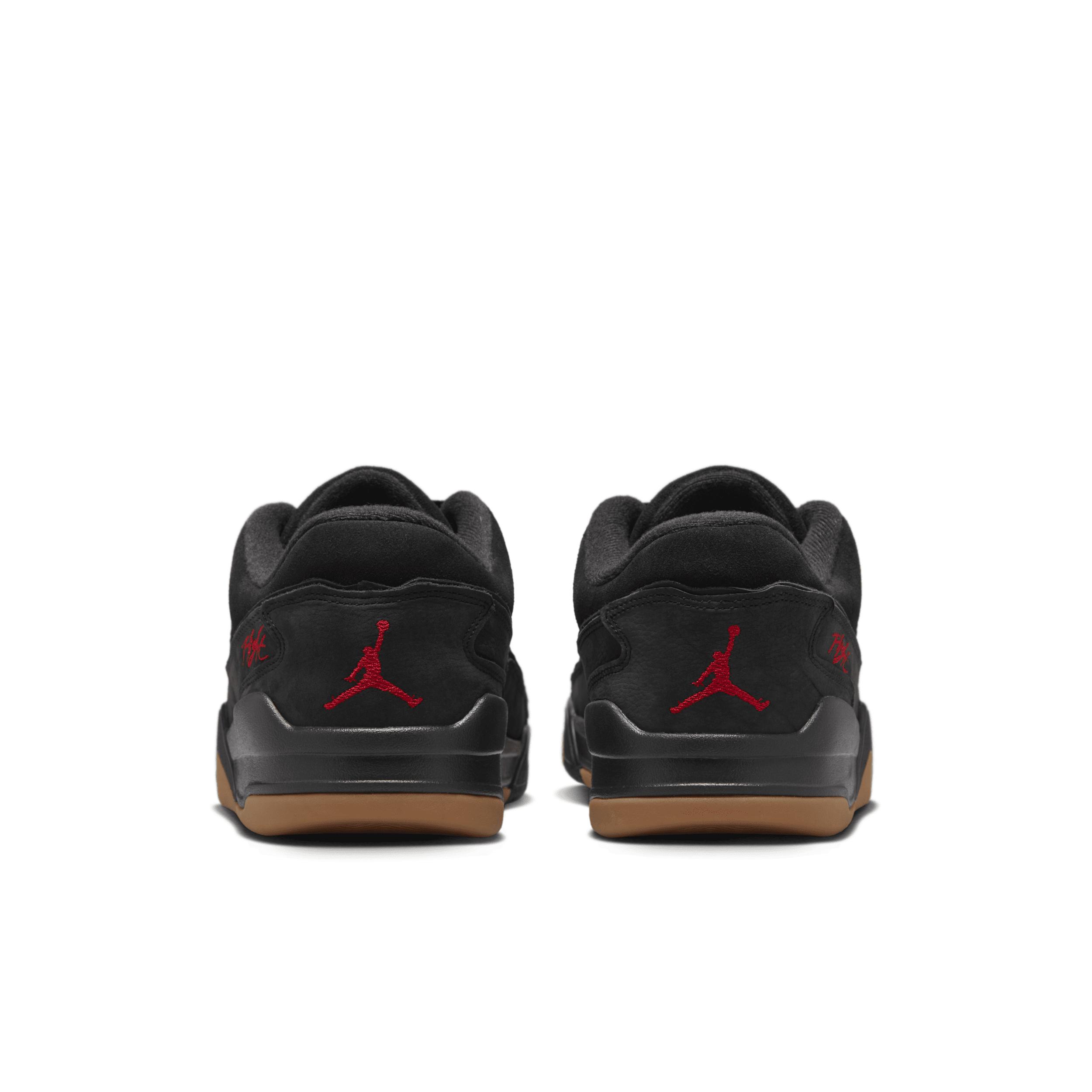 Jordan Mens Jordan Flight Court - Mens Shoes Black/White Product Image