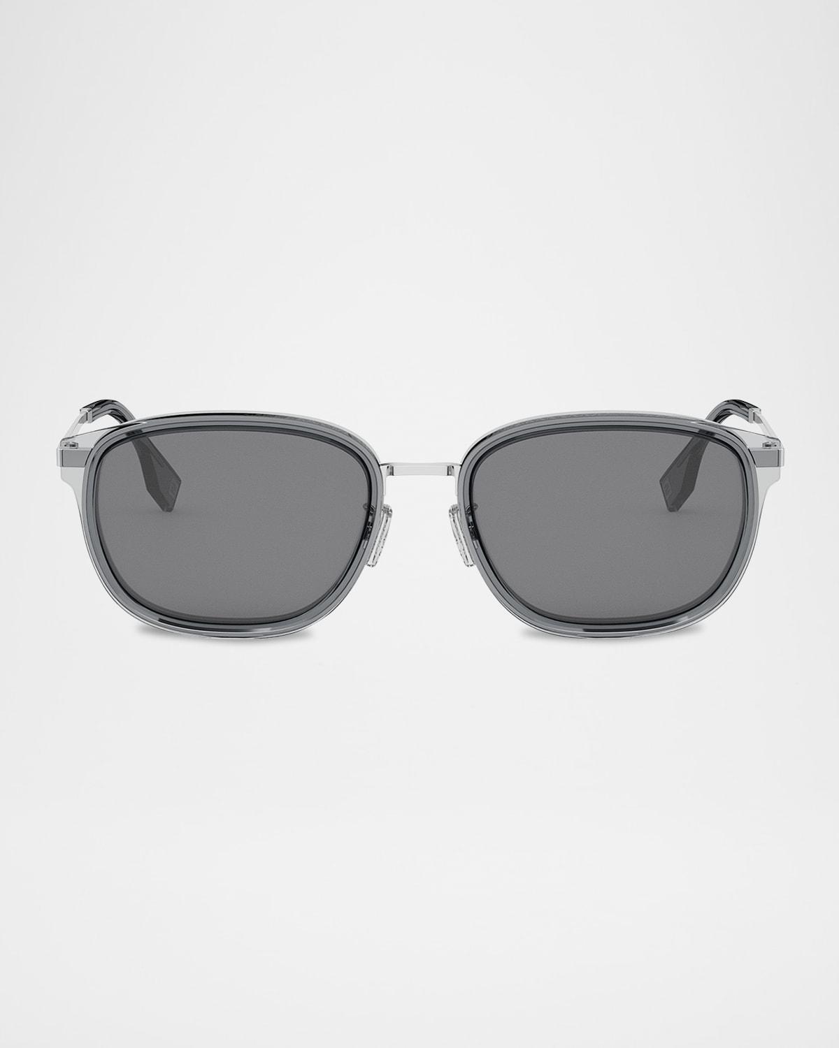 Mens Fendi Travel 45MM Oval Sunglasses Product Image
