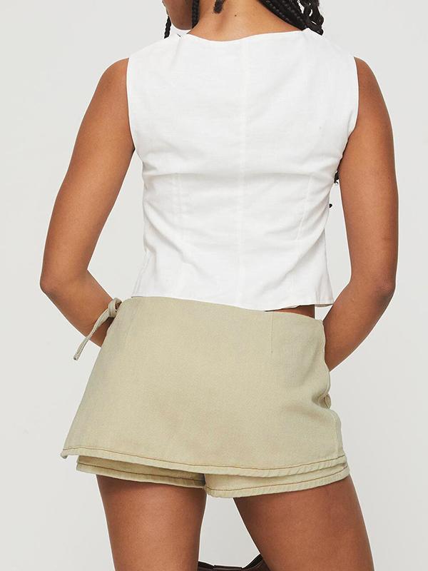 American Vintage Pocket Mini Skirt Product Image