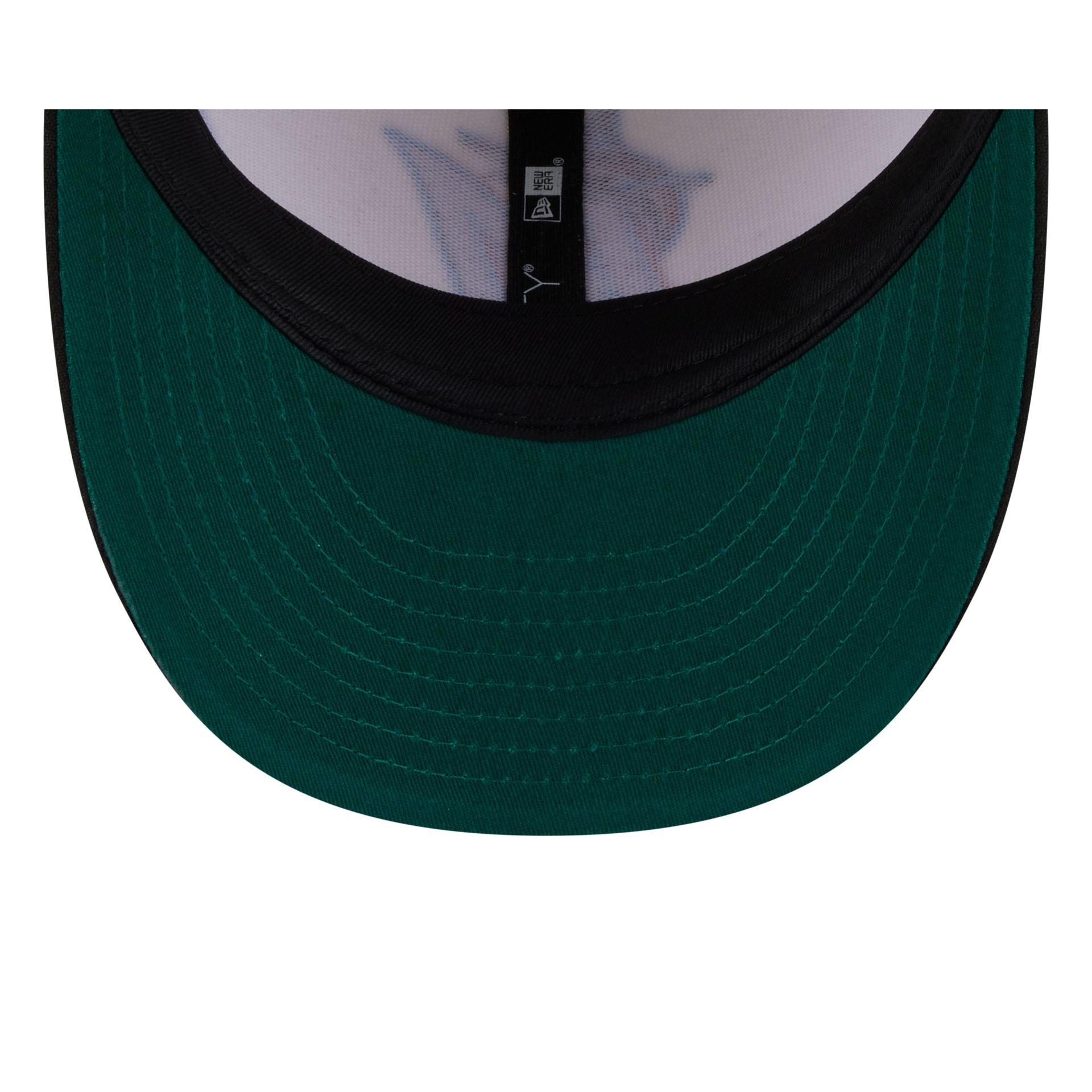 Miami Marlins Tonal Florals White 59FIFTY Fitted Hat Male Product Image