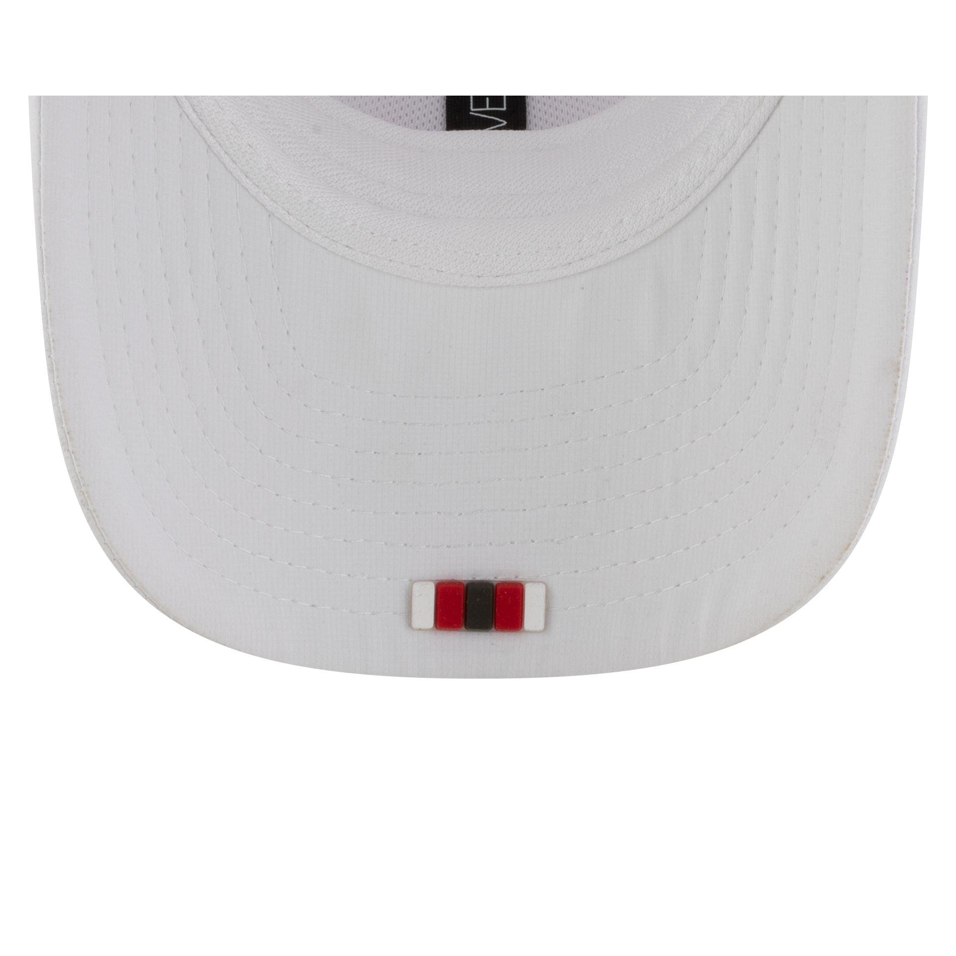 Tampa Bay Buccaneers 2025 Sideline Hot Weather White 9SEVENTY Trucker Hat Male Product Image