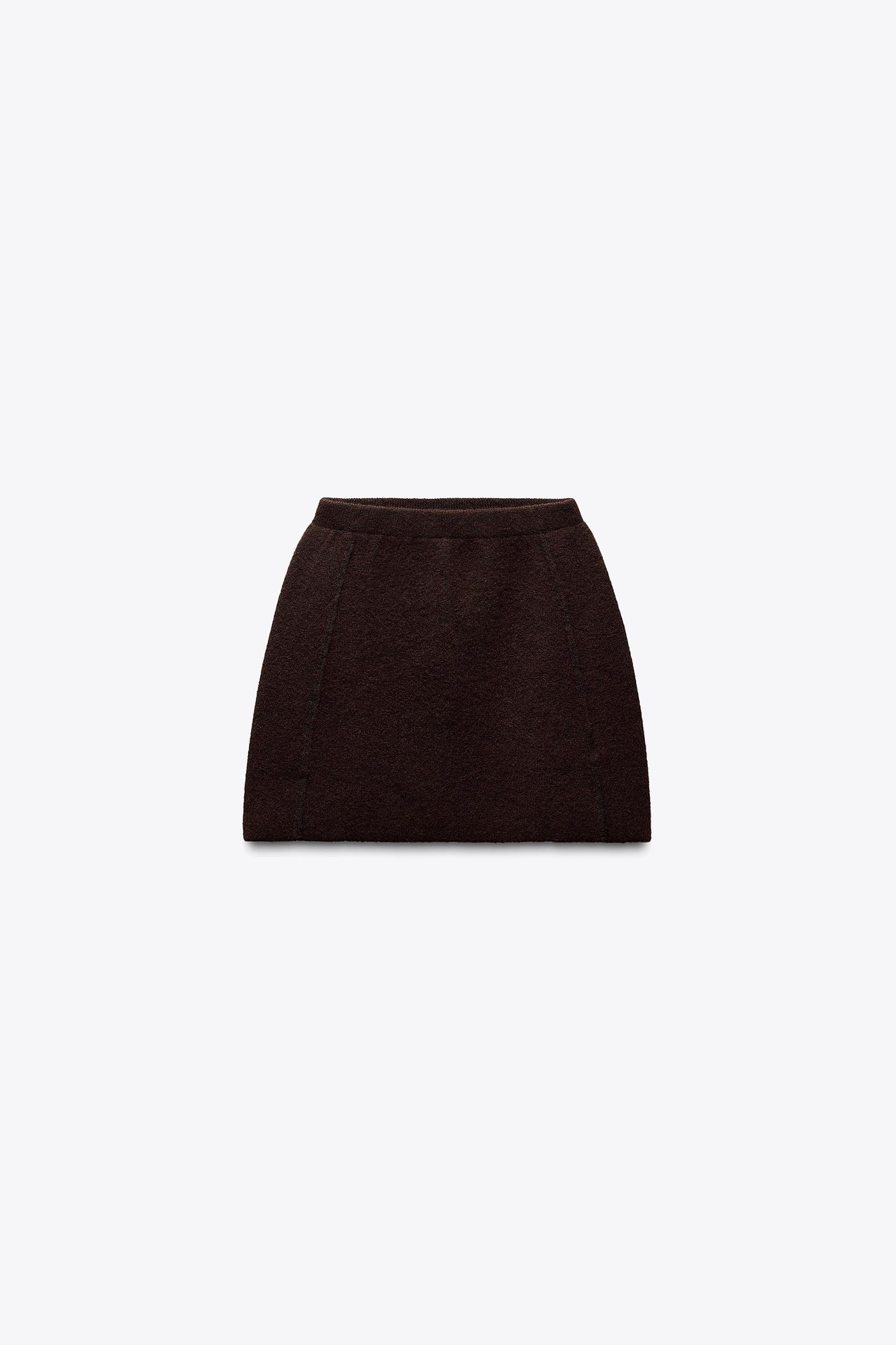SIDE SEAMS MINI SKIRT Product Image