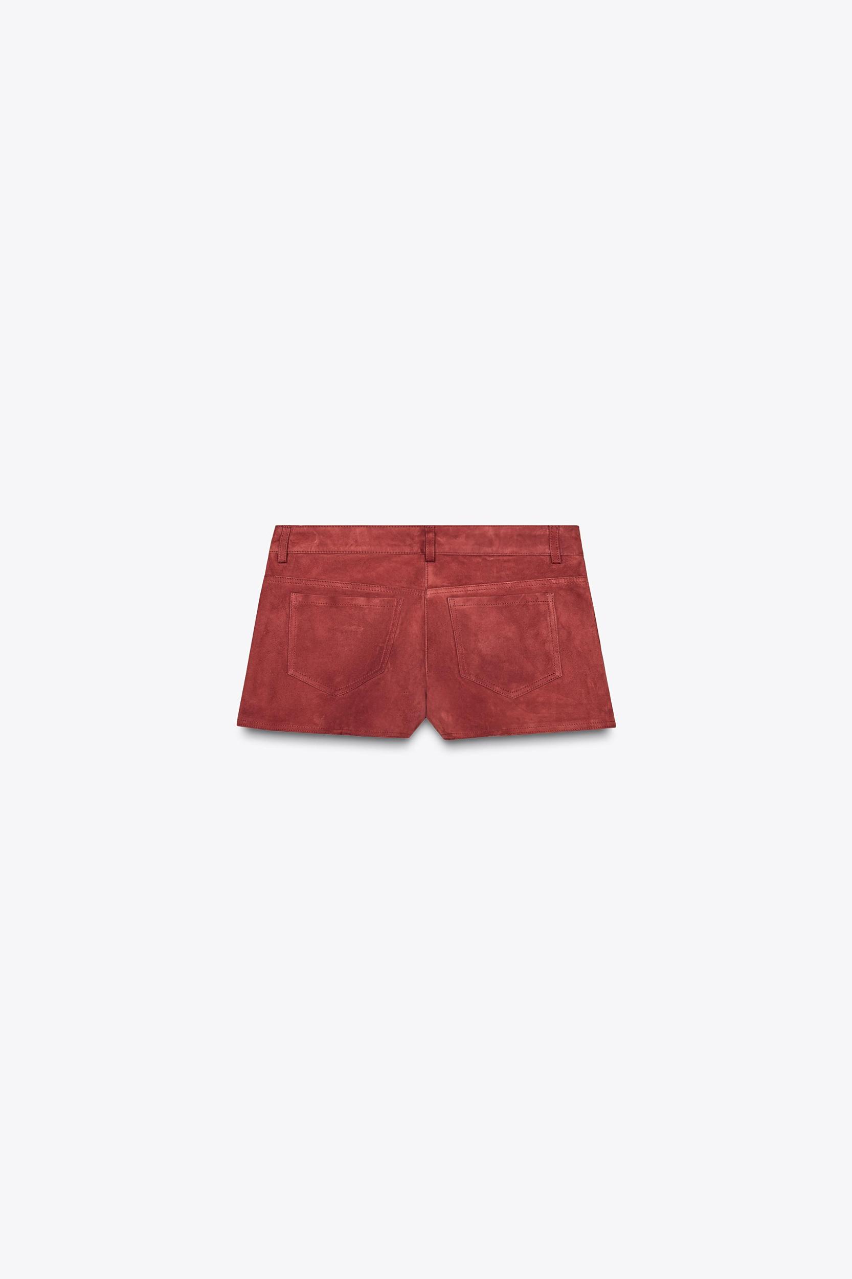 ZW COLLECTION LIMITED EDITION 100% LEATHER SHORTS Product Image