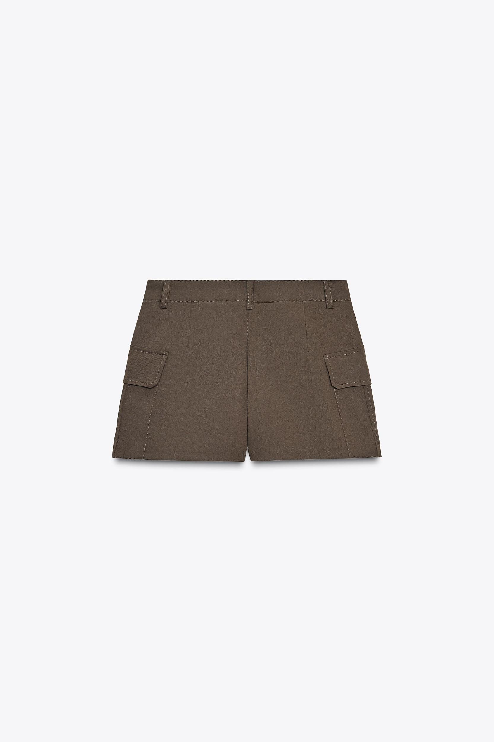 BELTED SKORT Product Image
