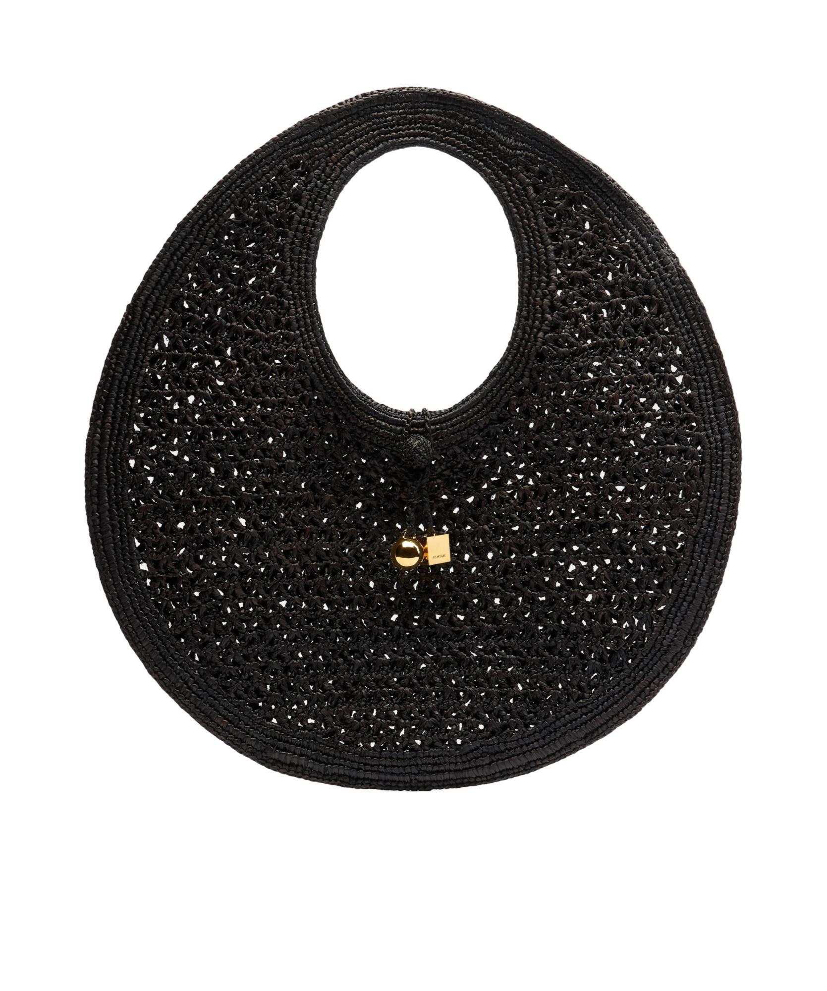 Le Rond Spiaggia raffia shoulder bag Product Image